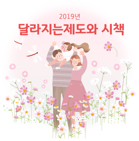 2019년 상반기 달라지는 제도와 시책