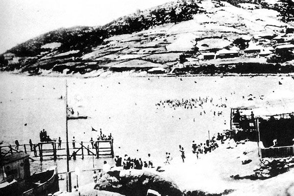 목포 유달해수욕장전경(1929년