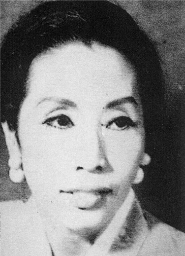 가수 이난영 선생 생전모습(1960년대)