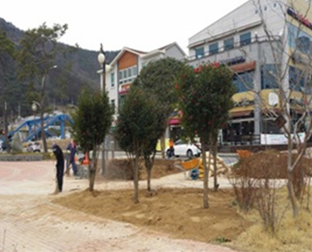 2014년 순천시 나무은행 활용사례