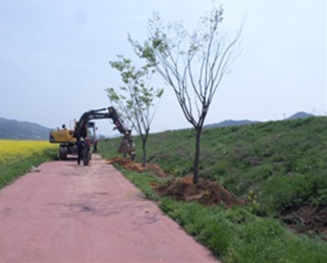 2014년 나무시 나무은행 활용사례