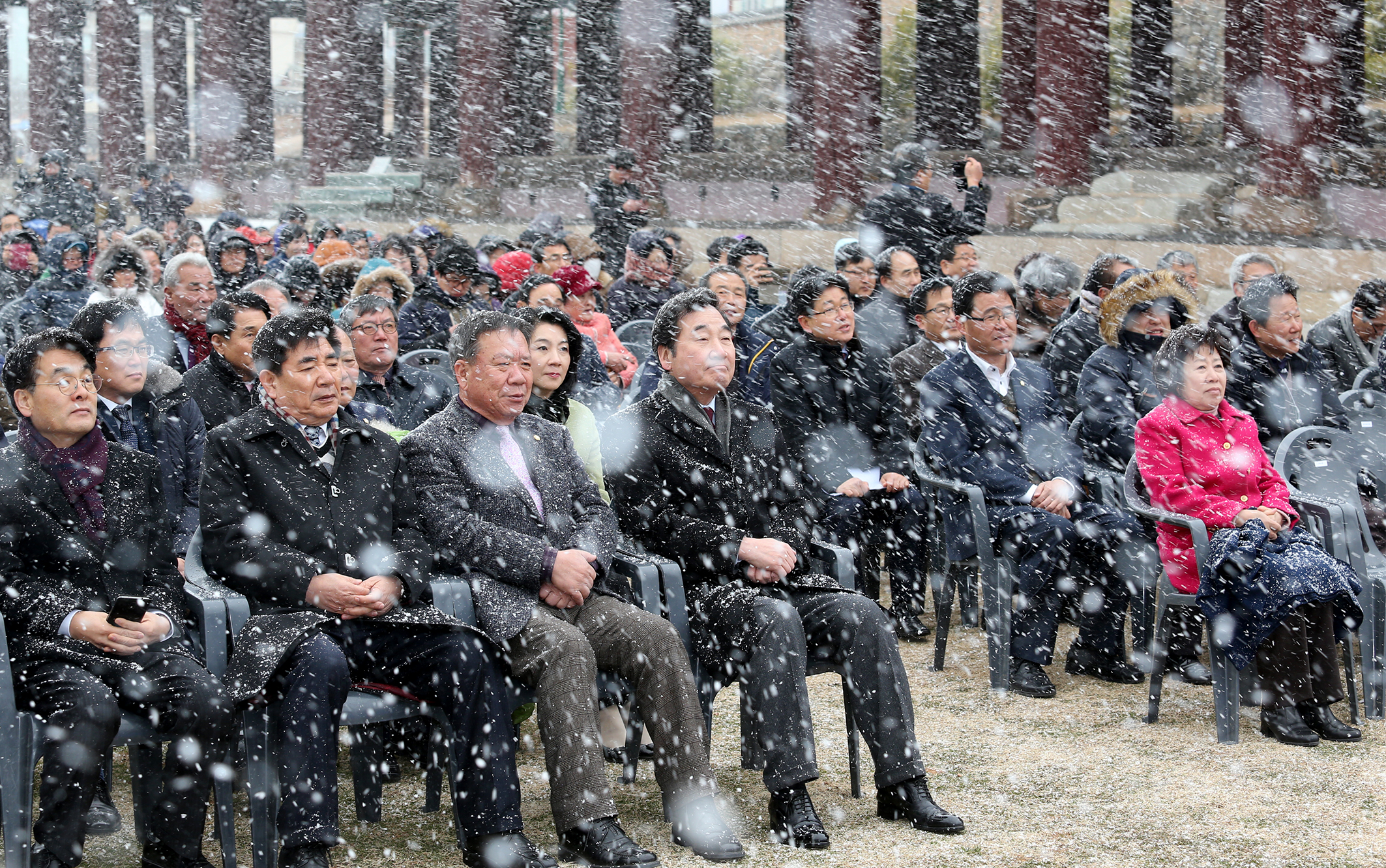 이낙연지사 여수 진남관 보수정비 사업 기공식 시삽2