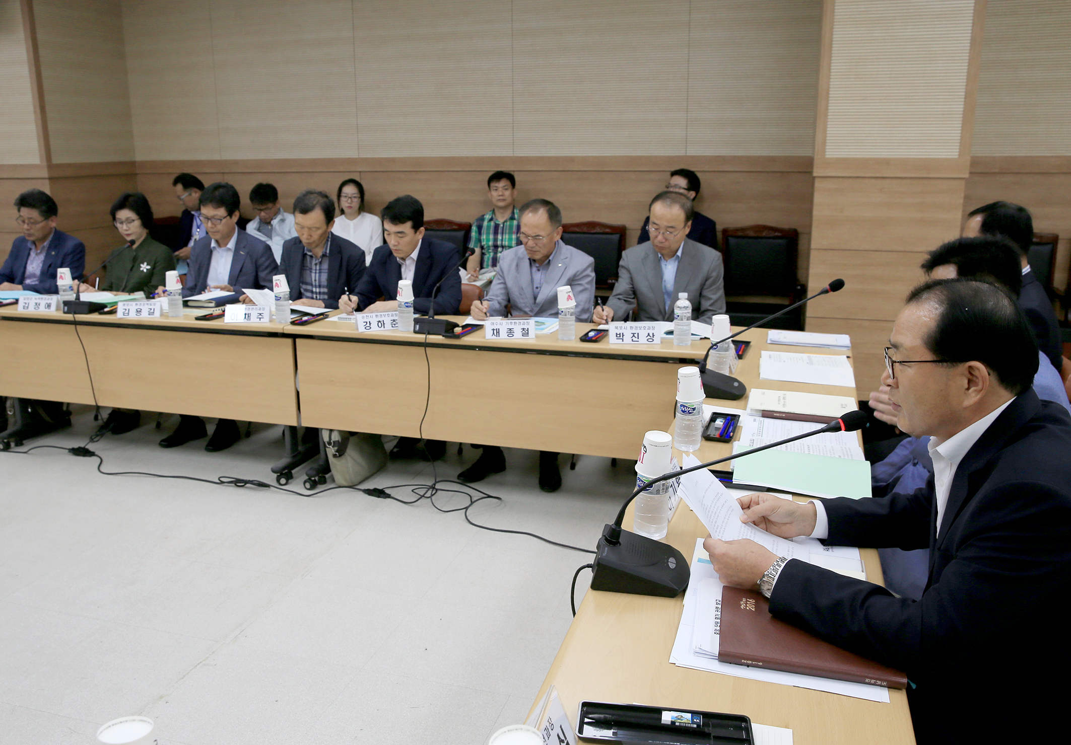 시. 군 환경담당 과장회의3