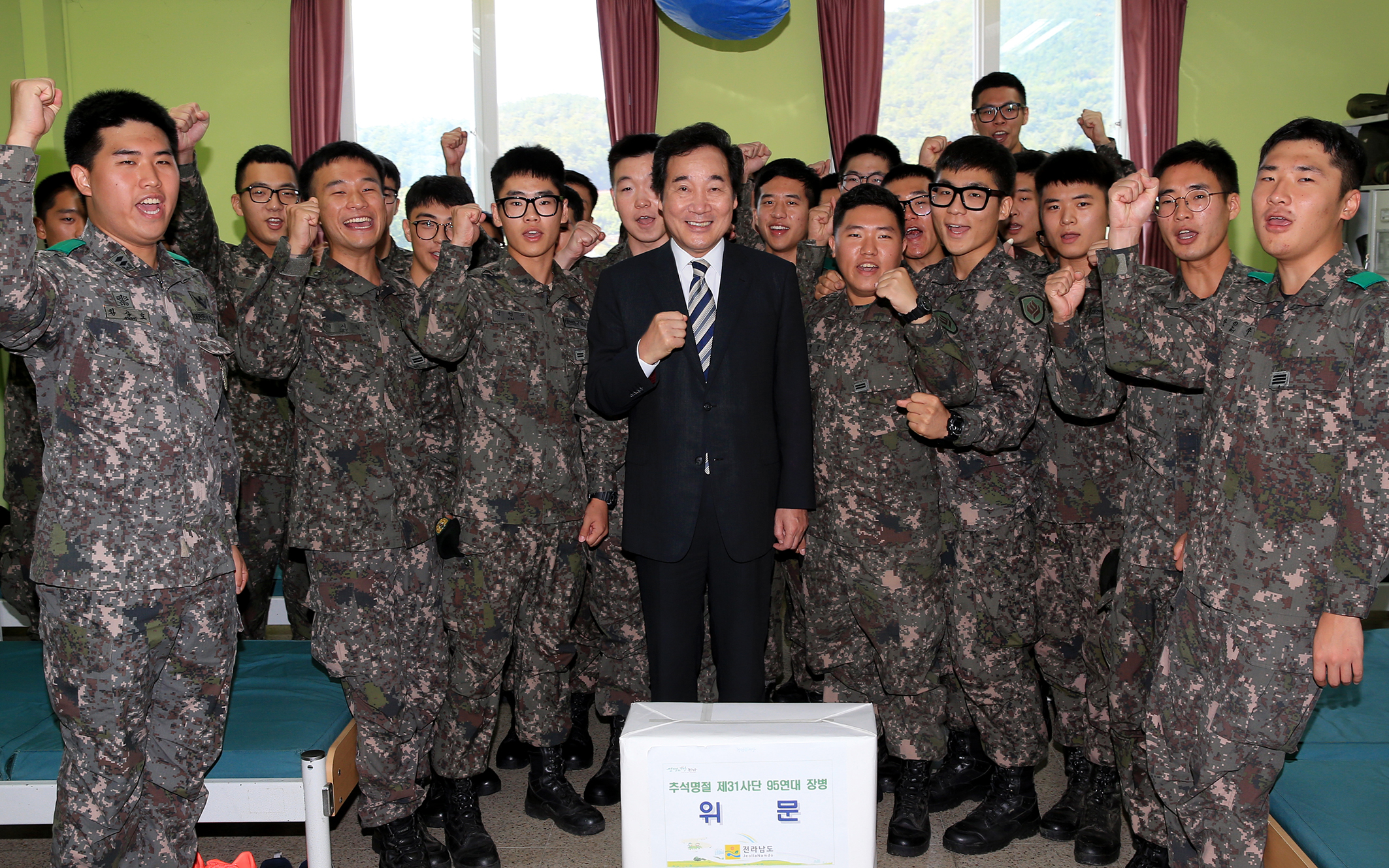 이낙연지사 추석맞아 군 장병 위문4