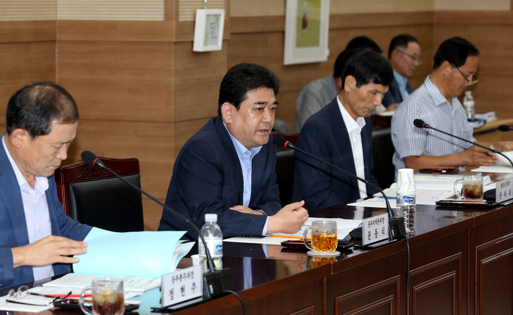 전남도 정책자문위원회 환경분과위원 자문회의2