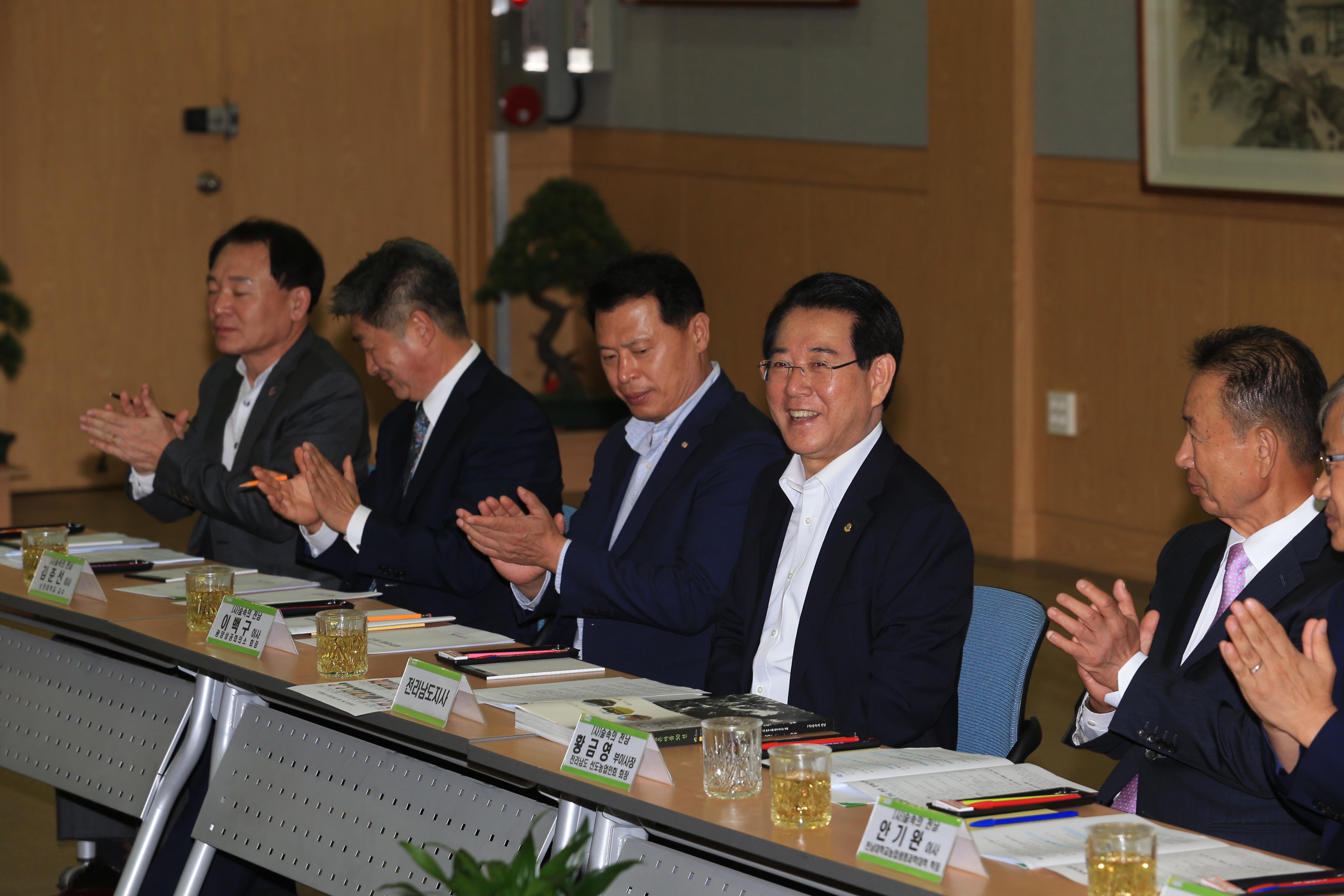 김영록지사 숲속의 전남 현장 정책간담회 참석*일시:2