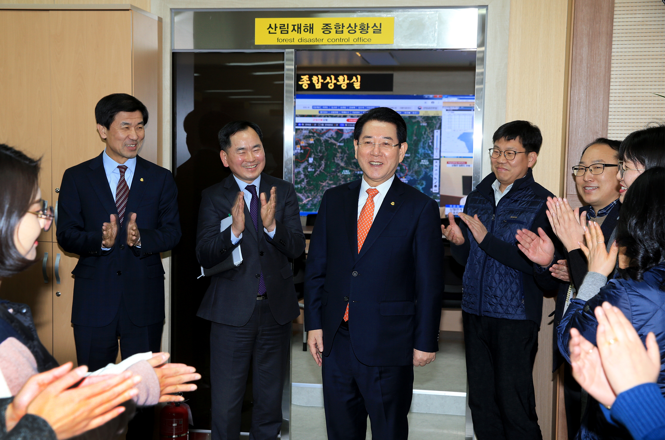 김영록지사 동부지역본부 방문 직원 격려1