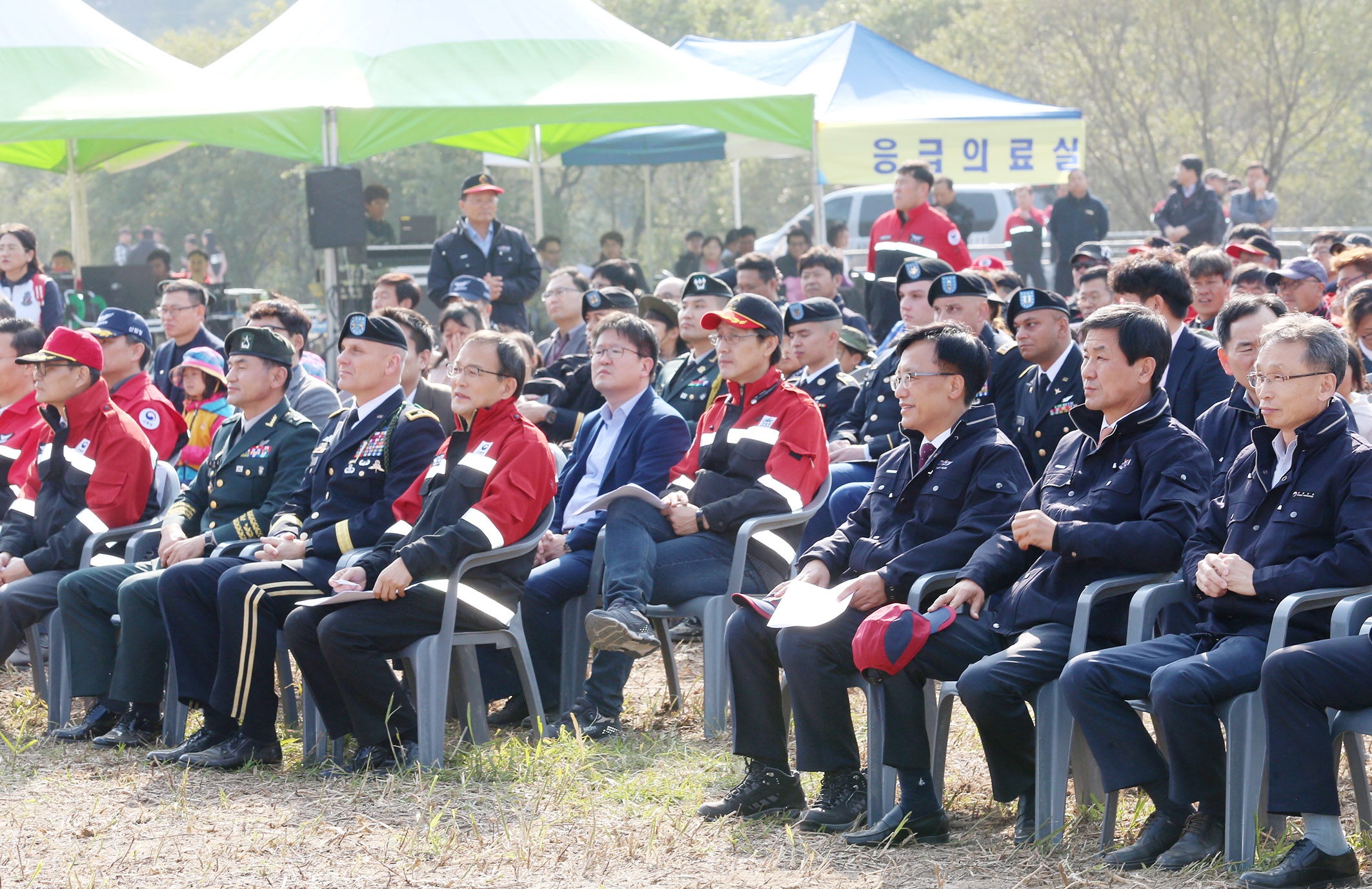 2019년 산불진화 합동 시범훈련2