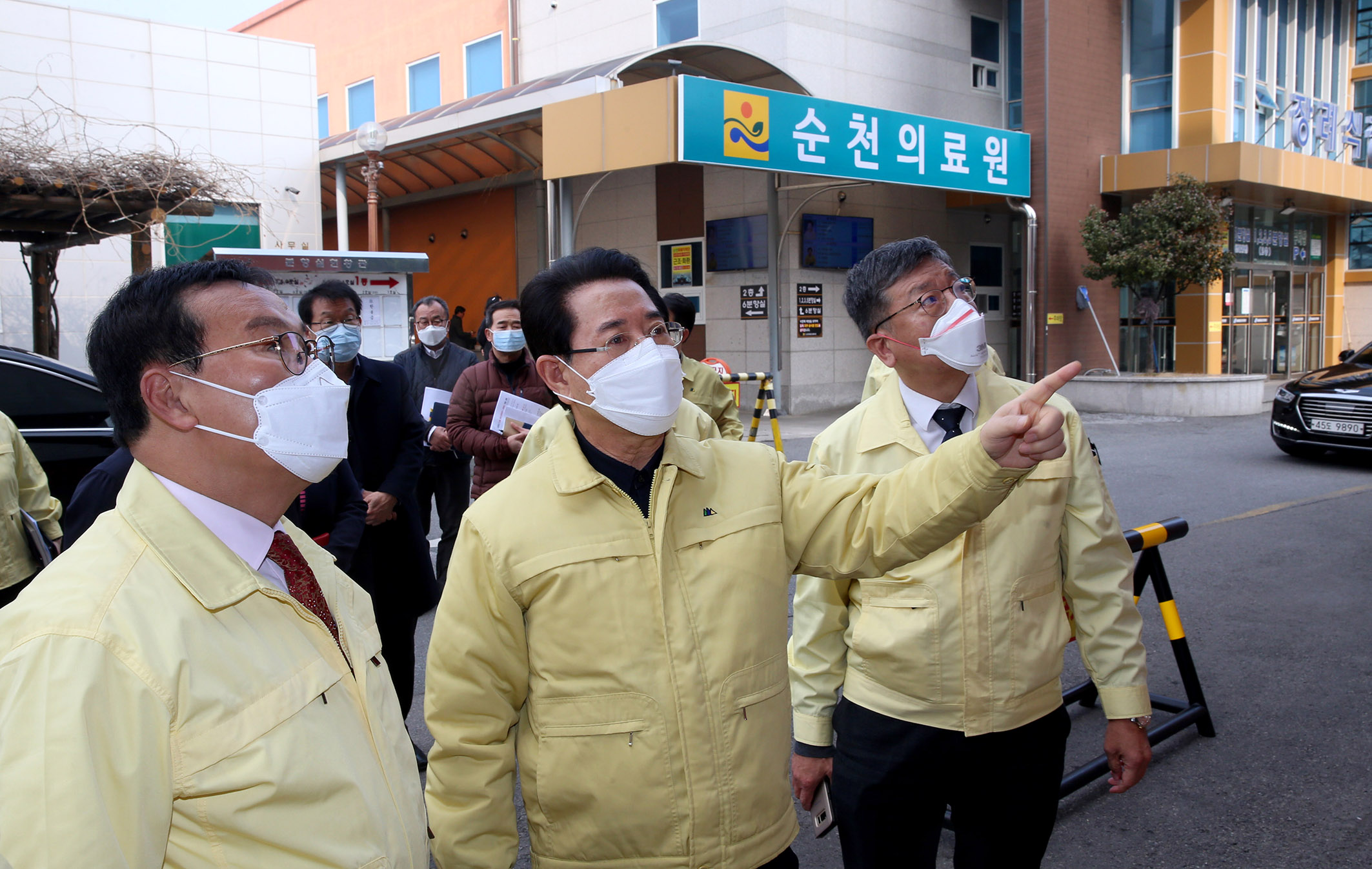 김영록지사 신종코로나 바이러스 감염증  선별진료소 현장방문2