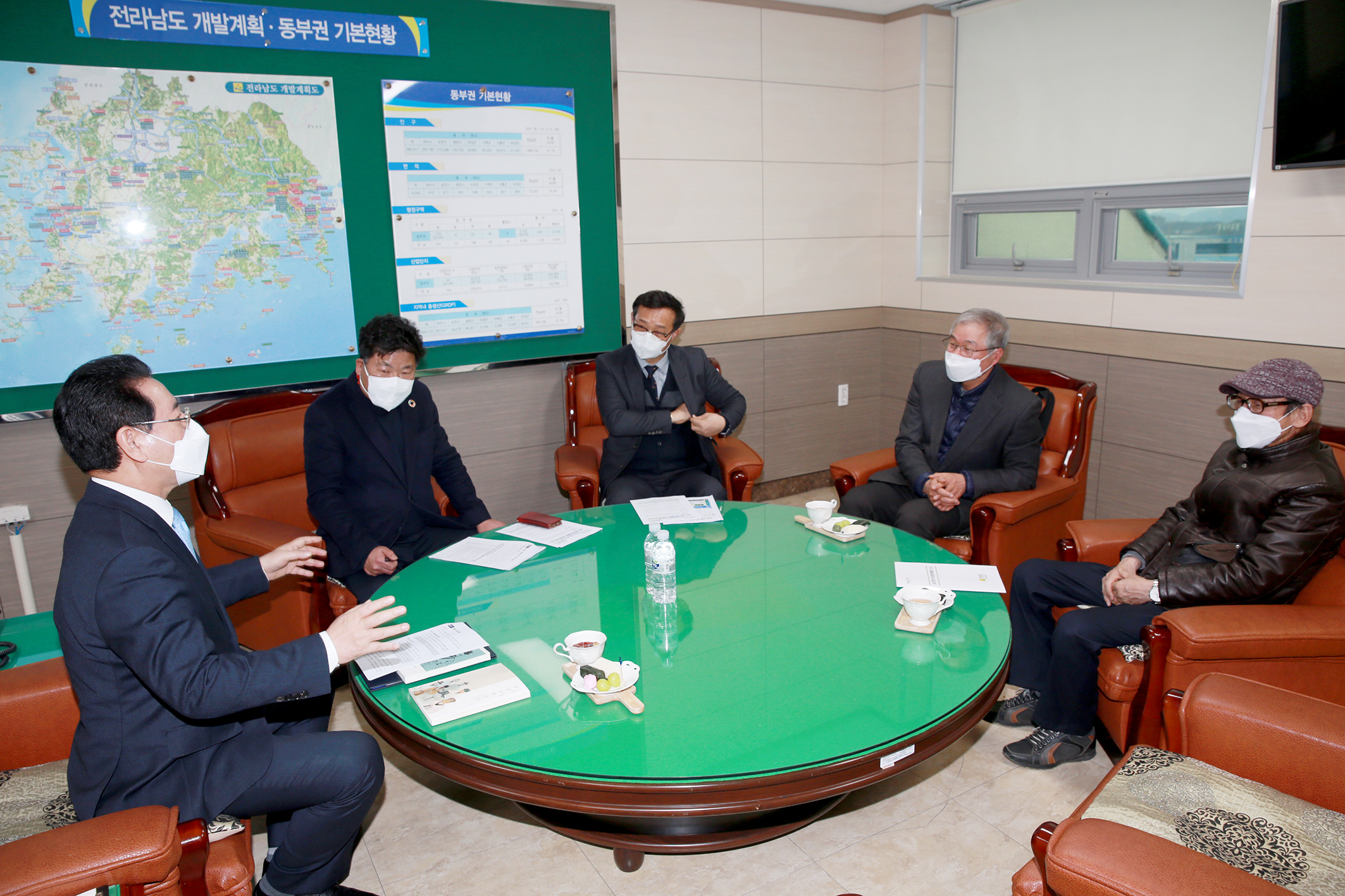김영록 전남도지사, 매천 황현선생 유물 기탁 협조 요청2