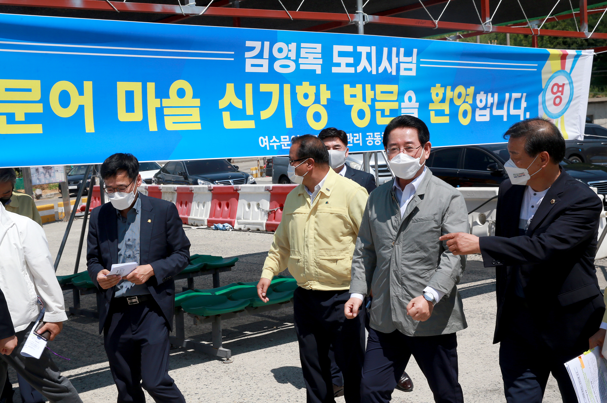 김영록지사  여수신기항에서 1000원 여객선  현장점검5