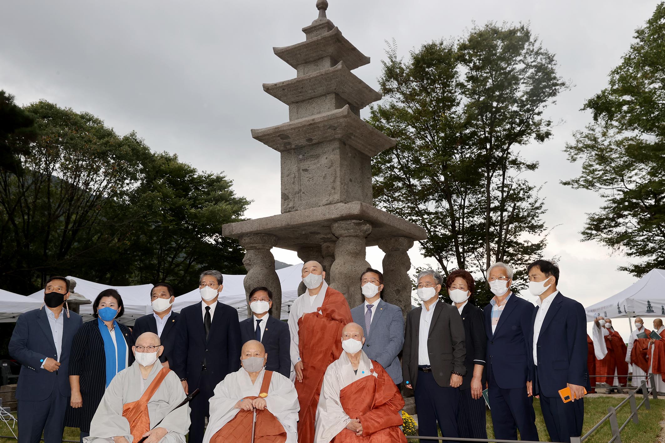 구례화엄사삼층석탑준공회향식5