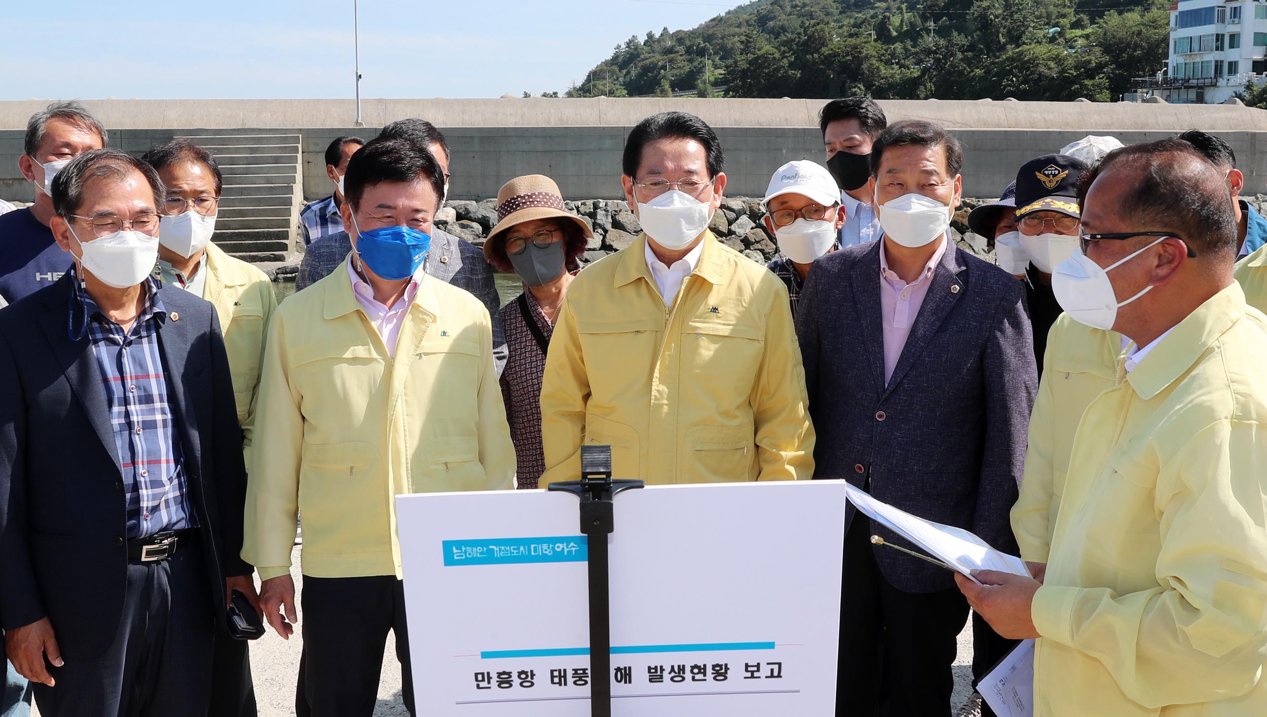 김영록지사 여수태풍 피해현장 방문2