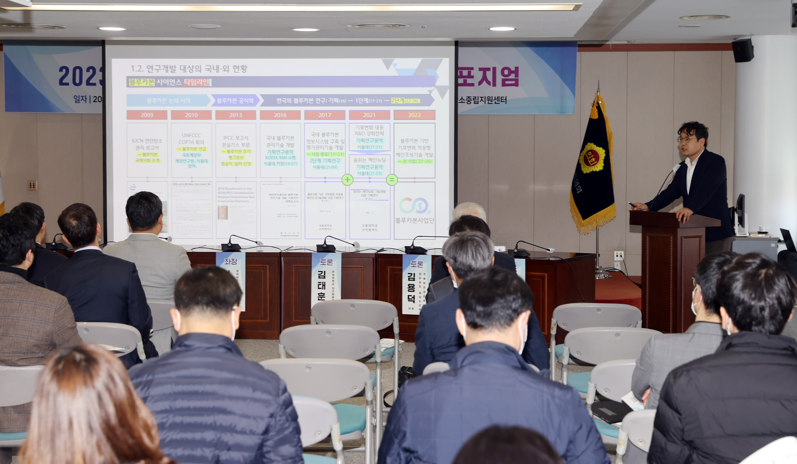 전남도-도의회, 블루카본 활용 탄소중립 공동 심포지엄 개최4