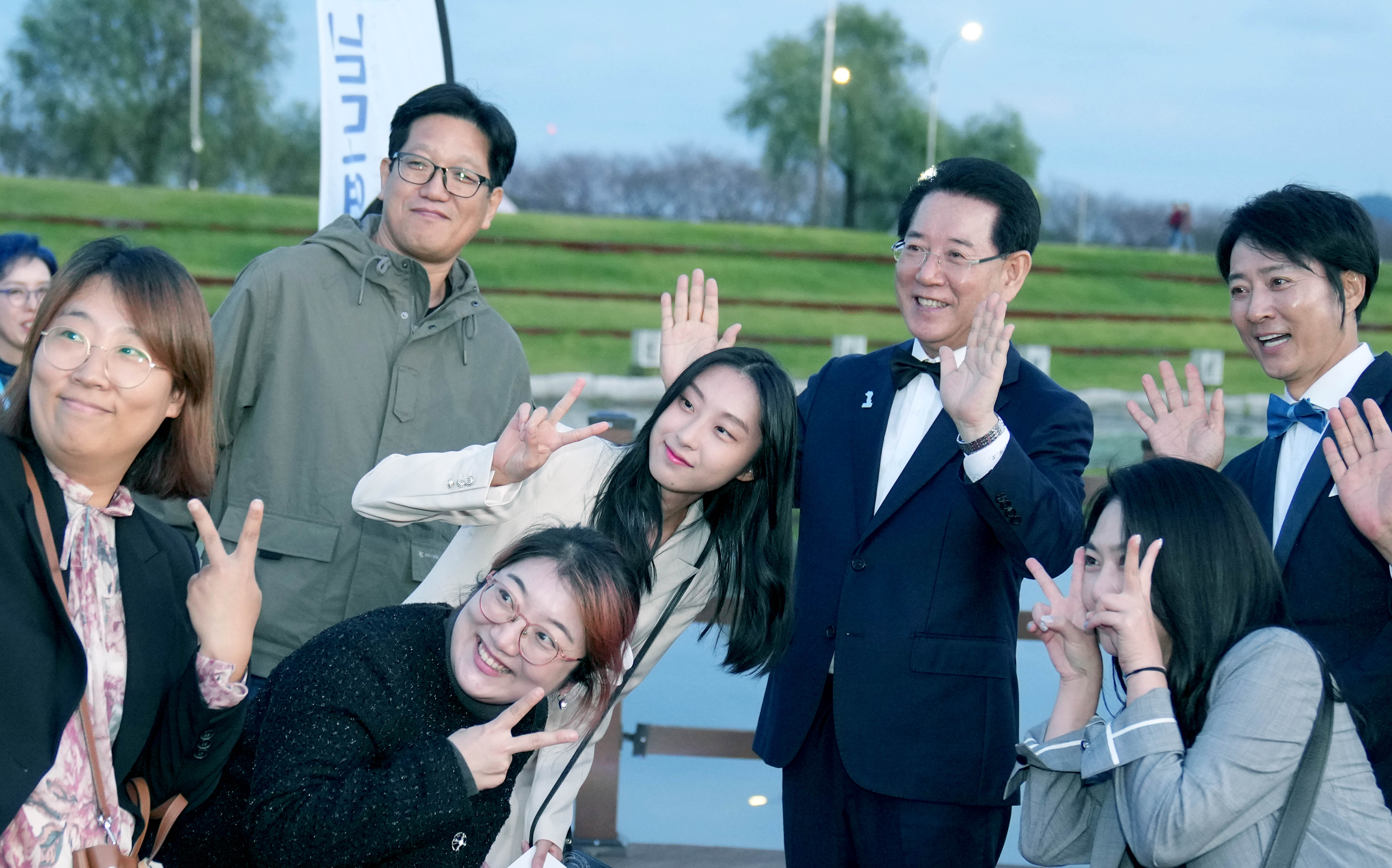 제1회 남도영화제 개막식 순천만 국가정원 오천광장에서 열려4