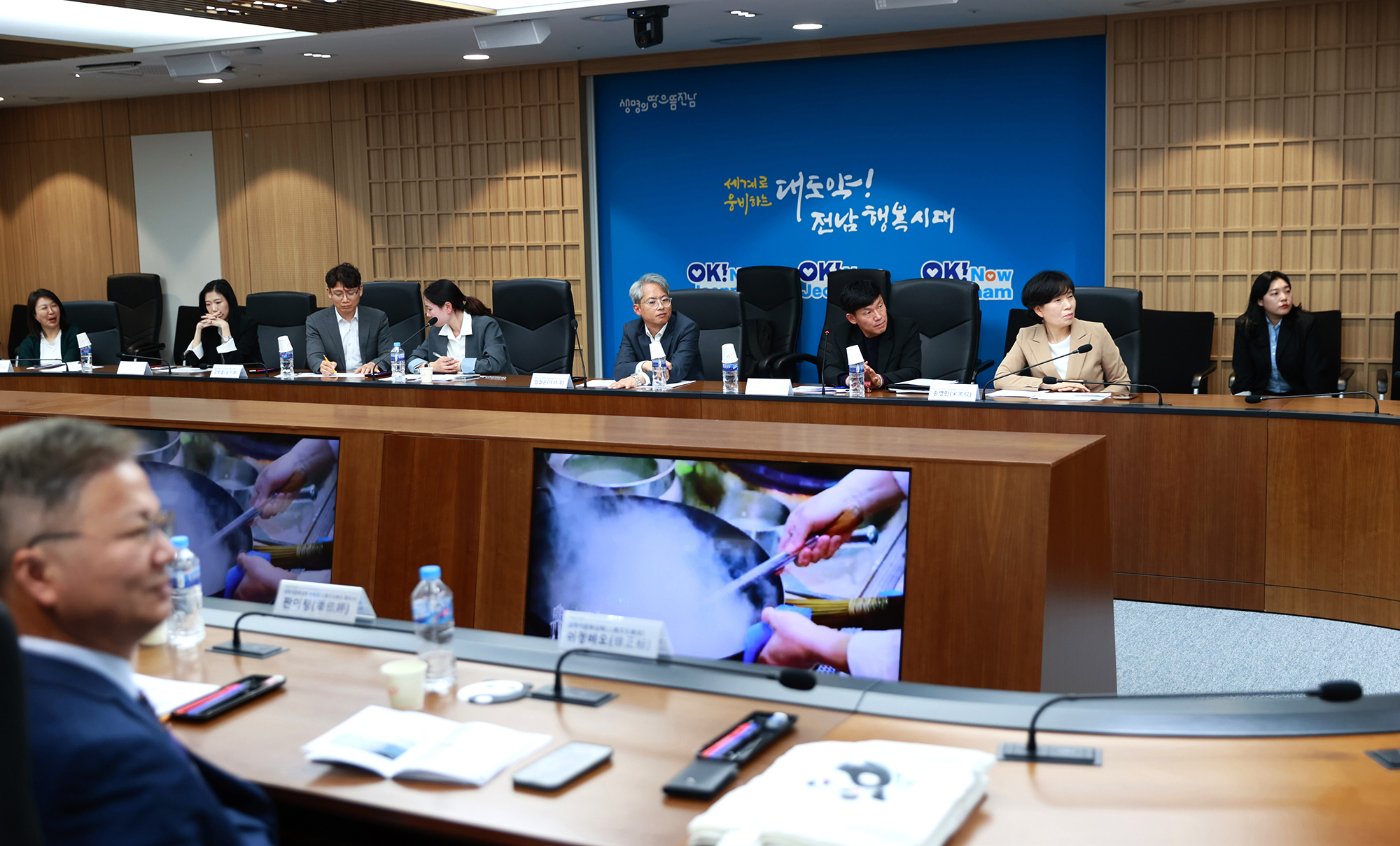 중국 상하이 문화상회 대표단  교류간담회2