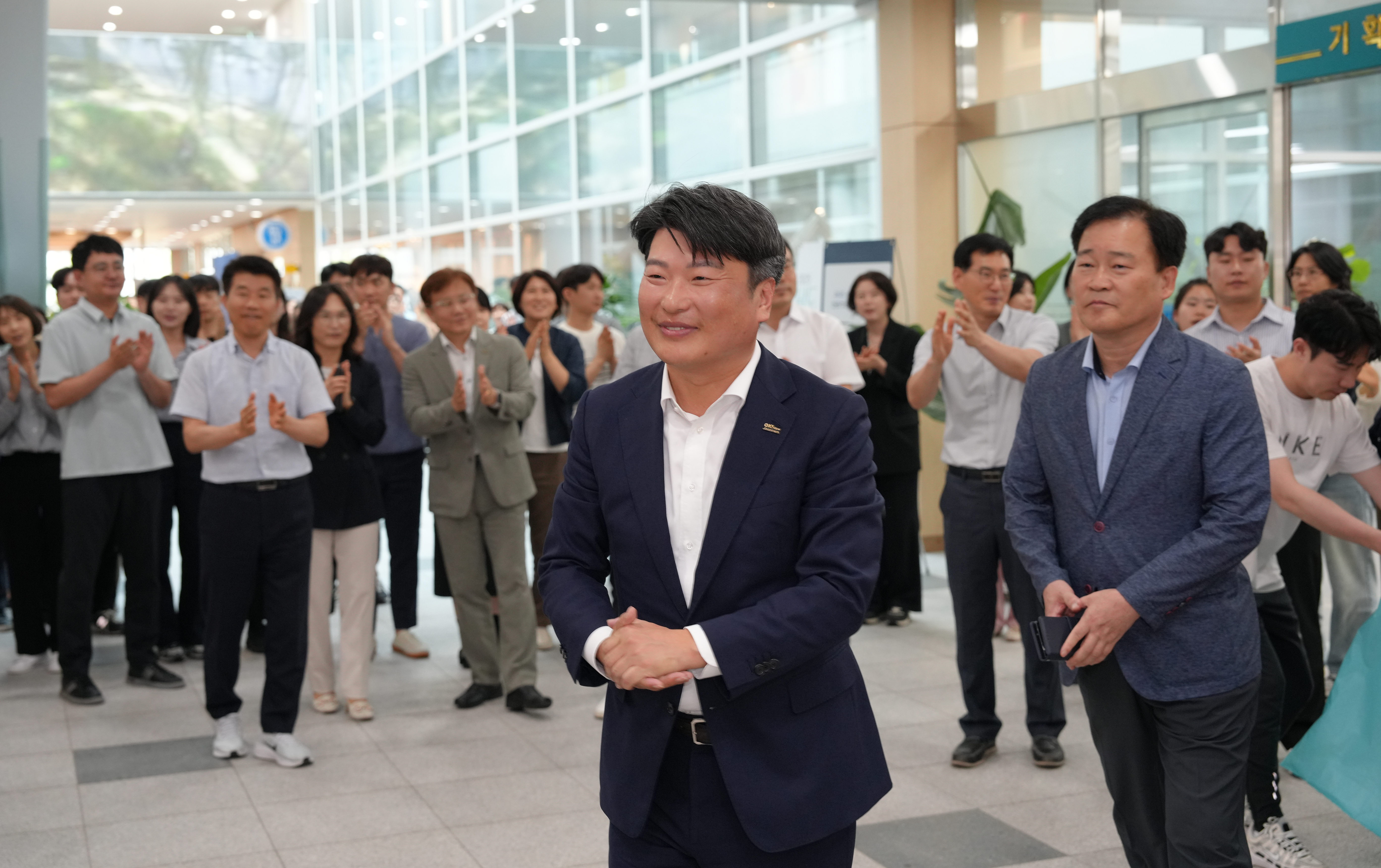 박창환 경제부지사, 동부청사 이임 인사1