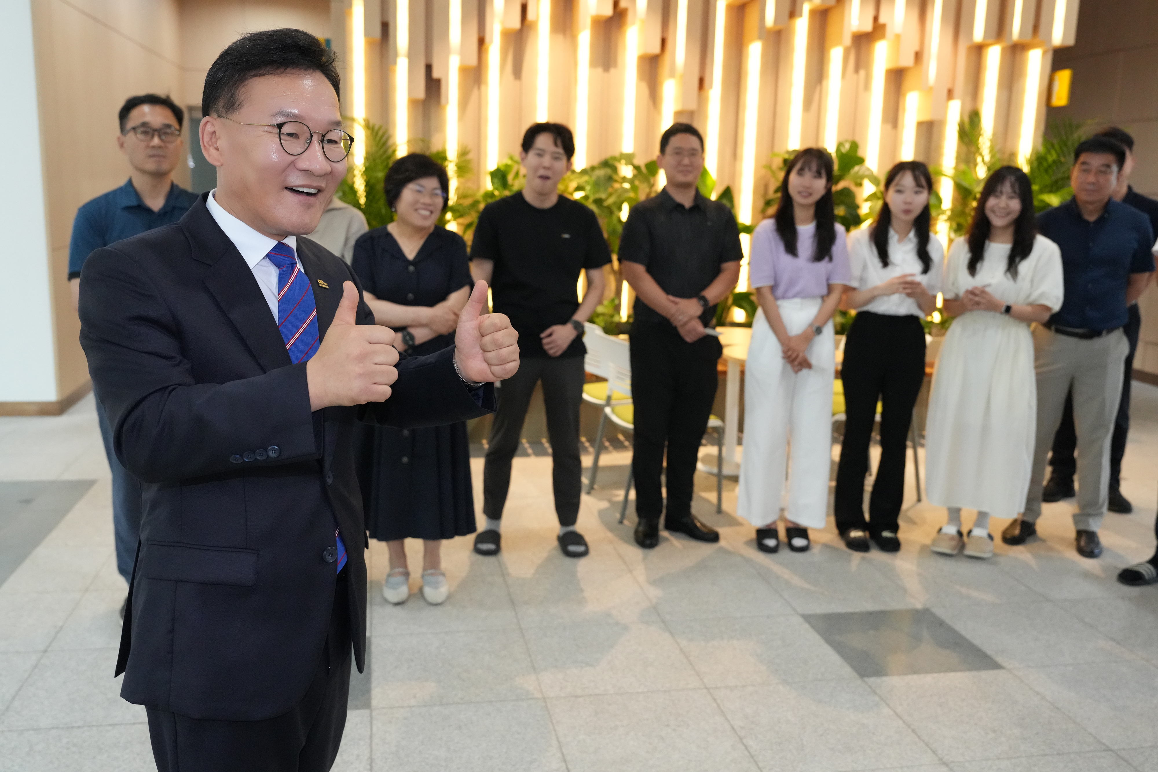 신임 경제부지사 동부지역본부 부서방문4