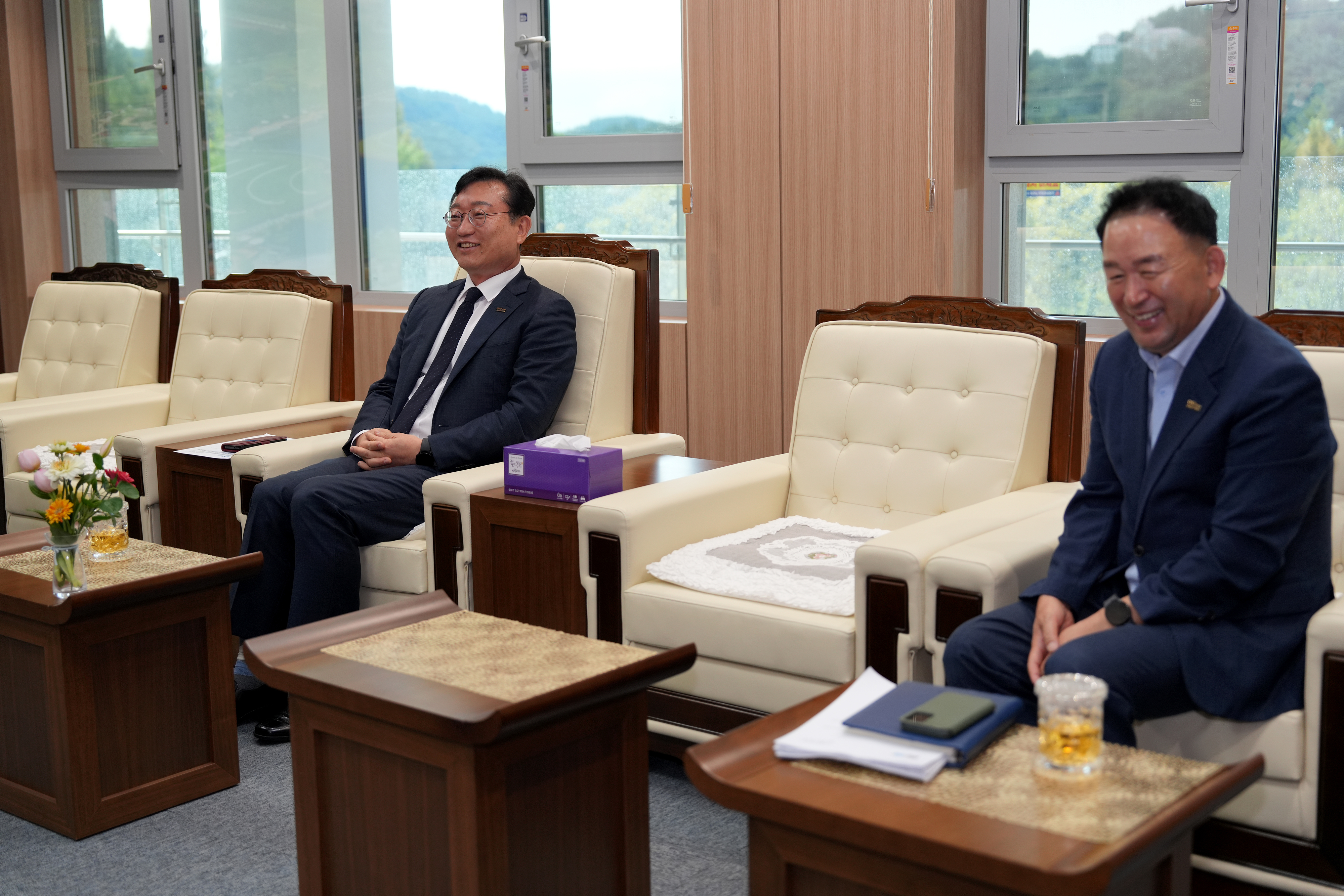명창환 행정부지사 이임인사[차담회]2