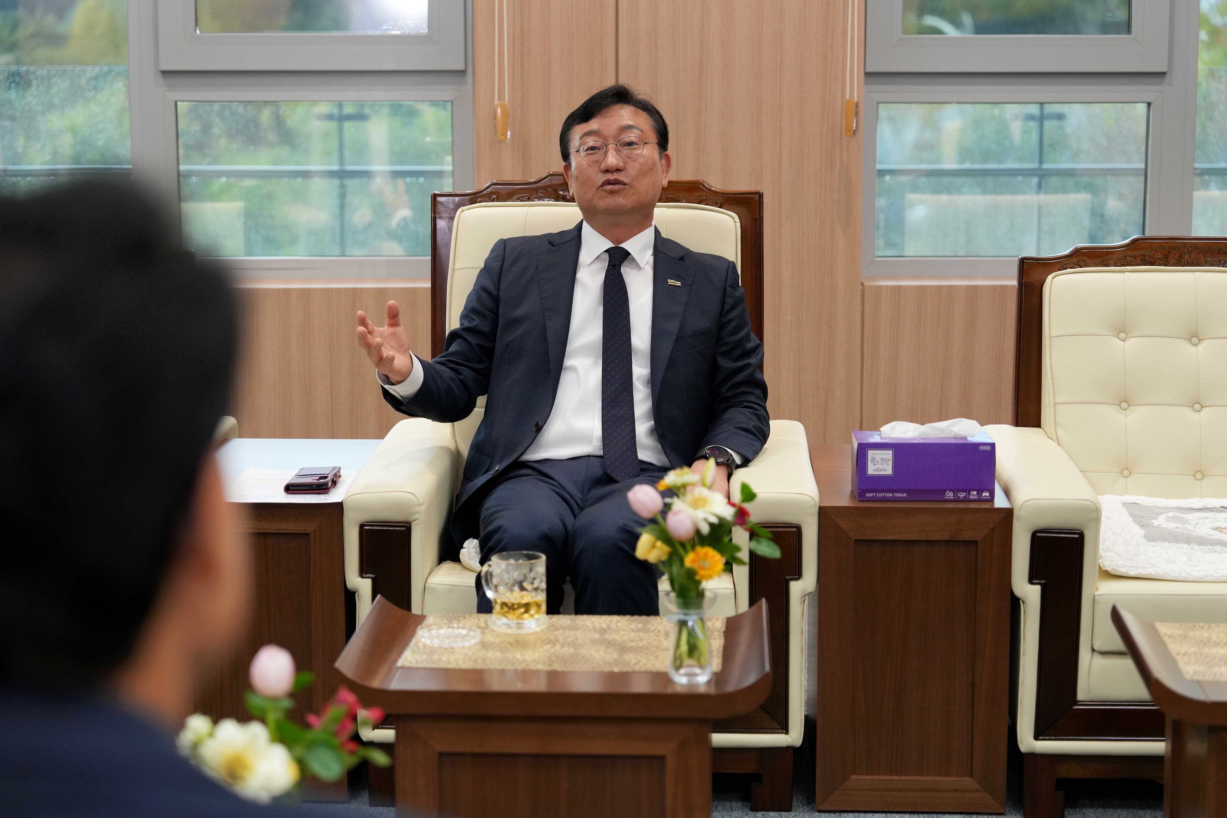 명창환 행정부지사 이임인사[차담회]3