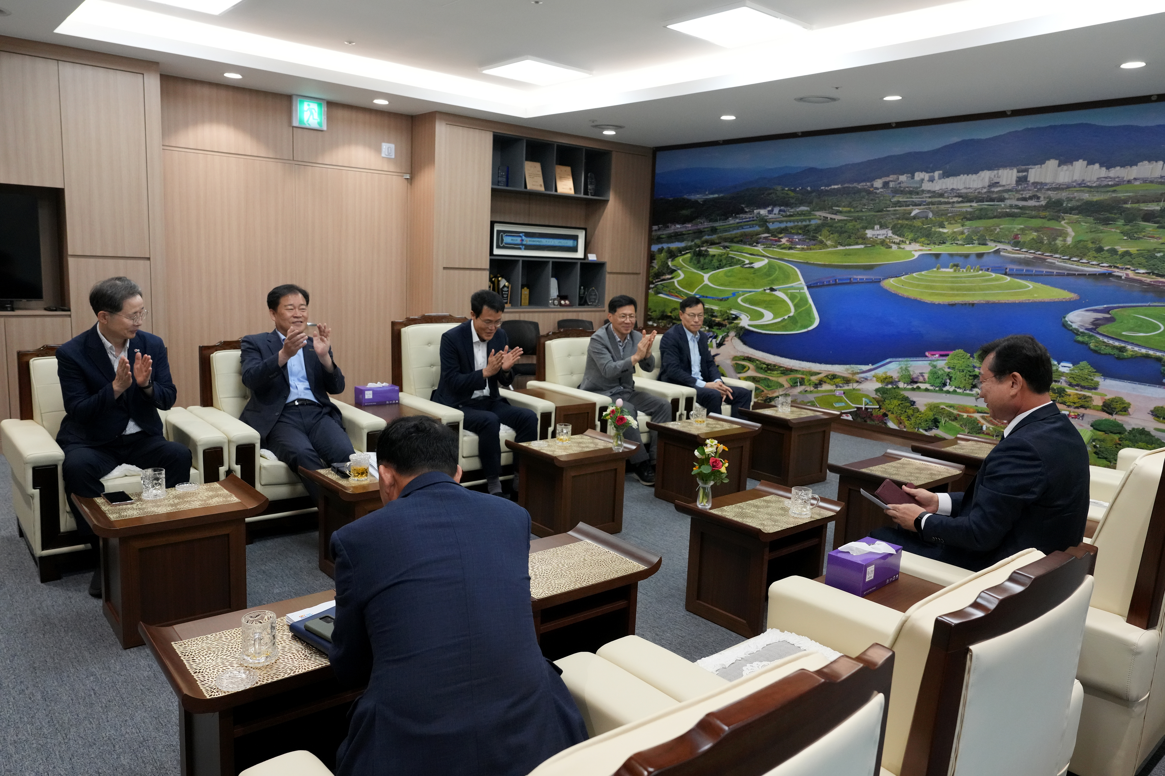명창환 행정부지사 이임인사[차담회]4
