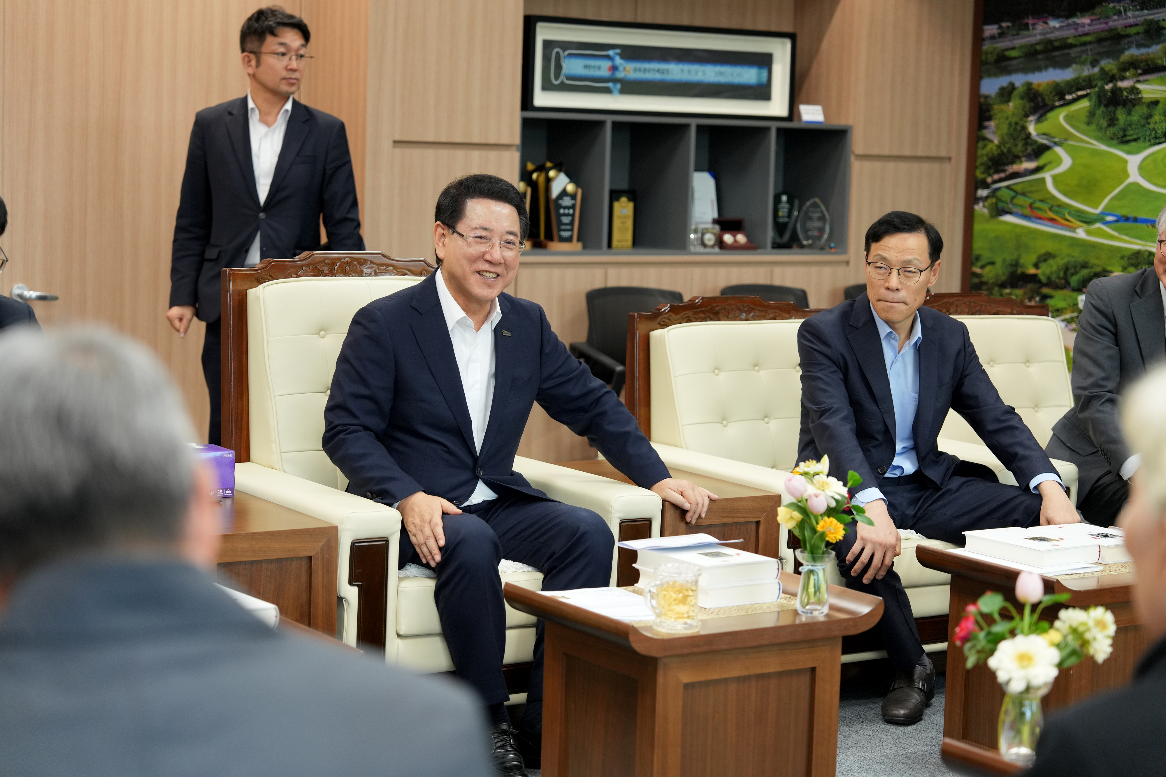도올 김용옥 명사 및 주요내빈 차담회1