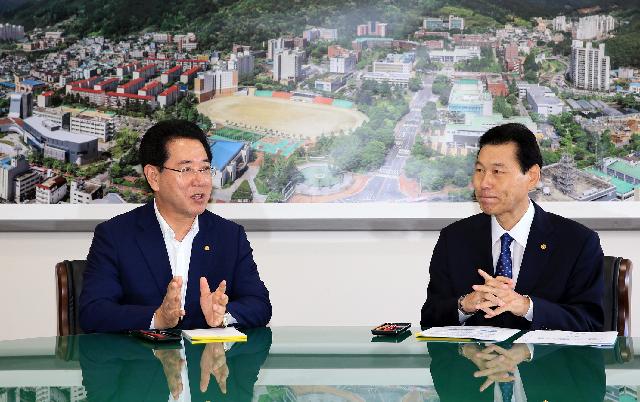 김영록  도지사 순천대  방문