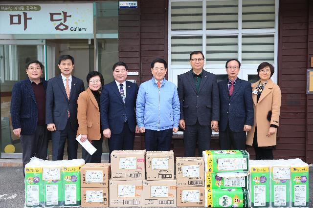 김영록지사 2019년 설맞이 사회복지시설위문