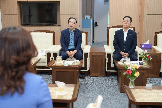 2025년 전라남도 노인 교통사고 감축 결의대회 사전환담
