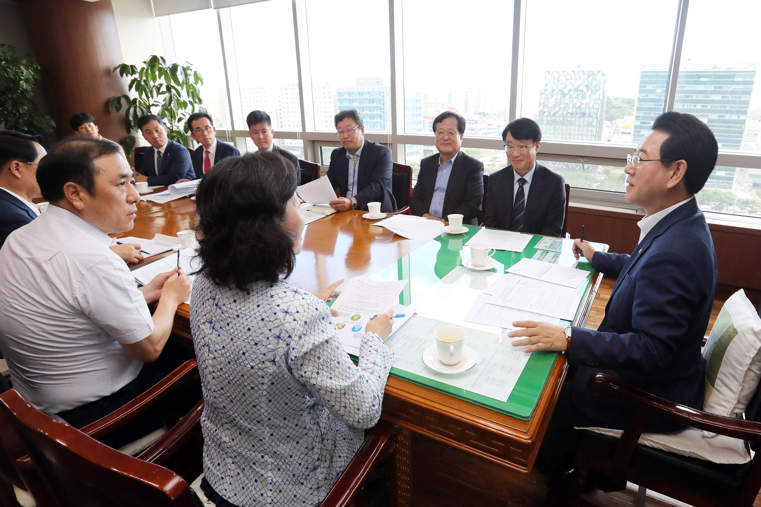 생물의약산업벨트 구축 관련, 전문가 그룹과 간담회2