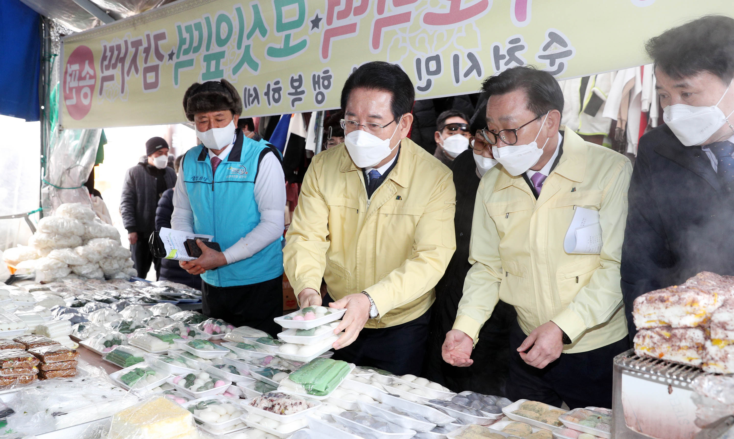 설 명절 맞아 순천아랫장 방문1