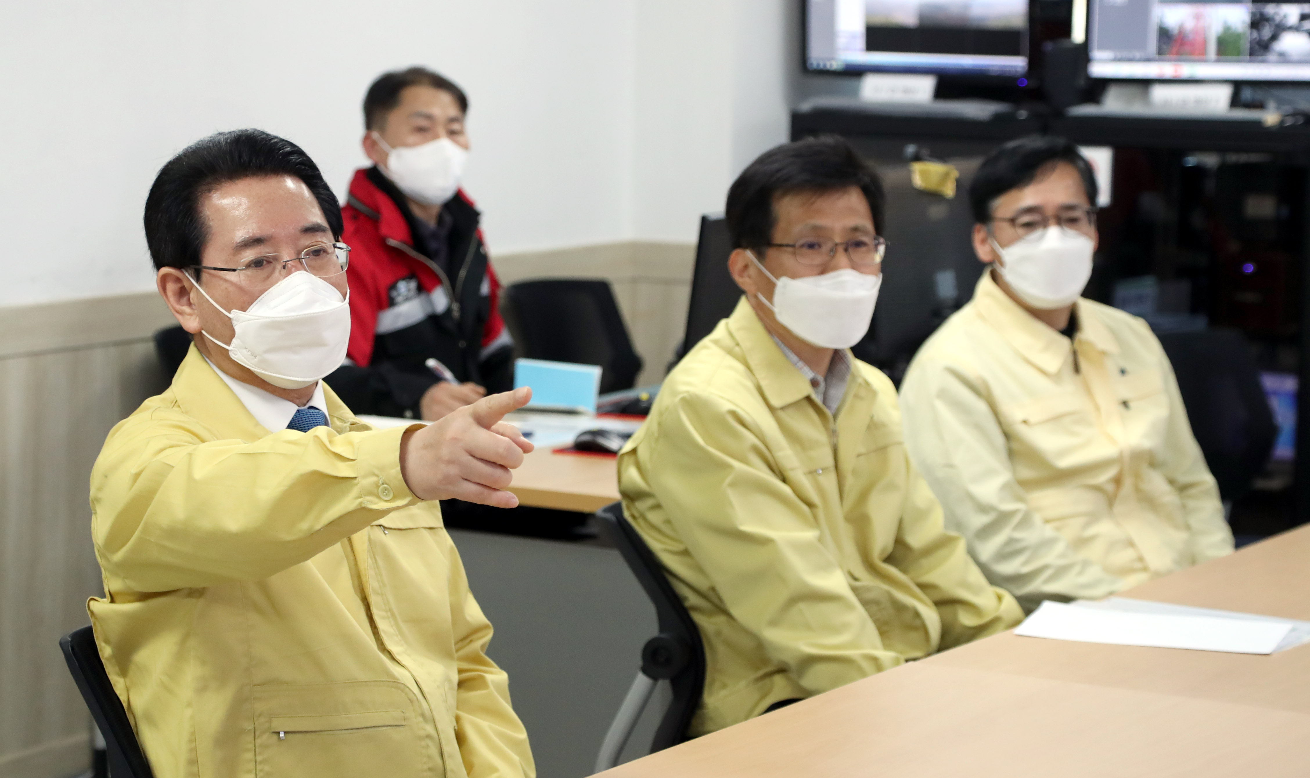 순천시 도 산림재해 종합상황실 방문3