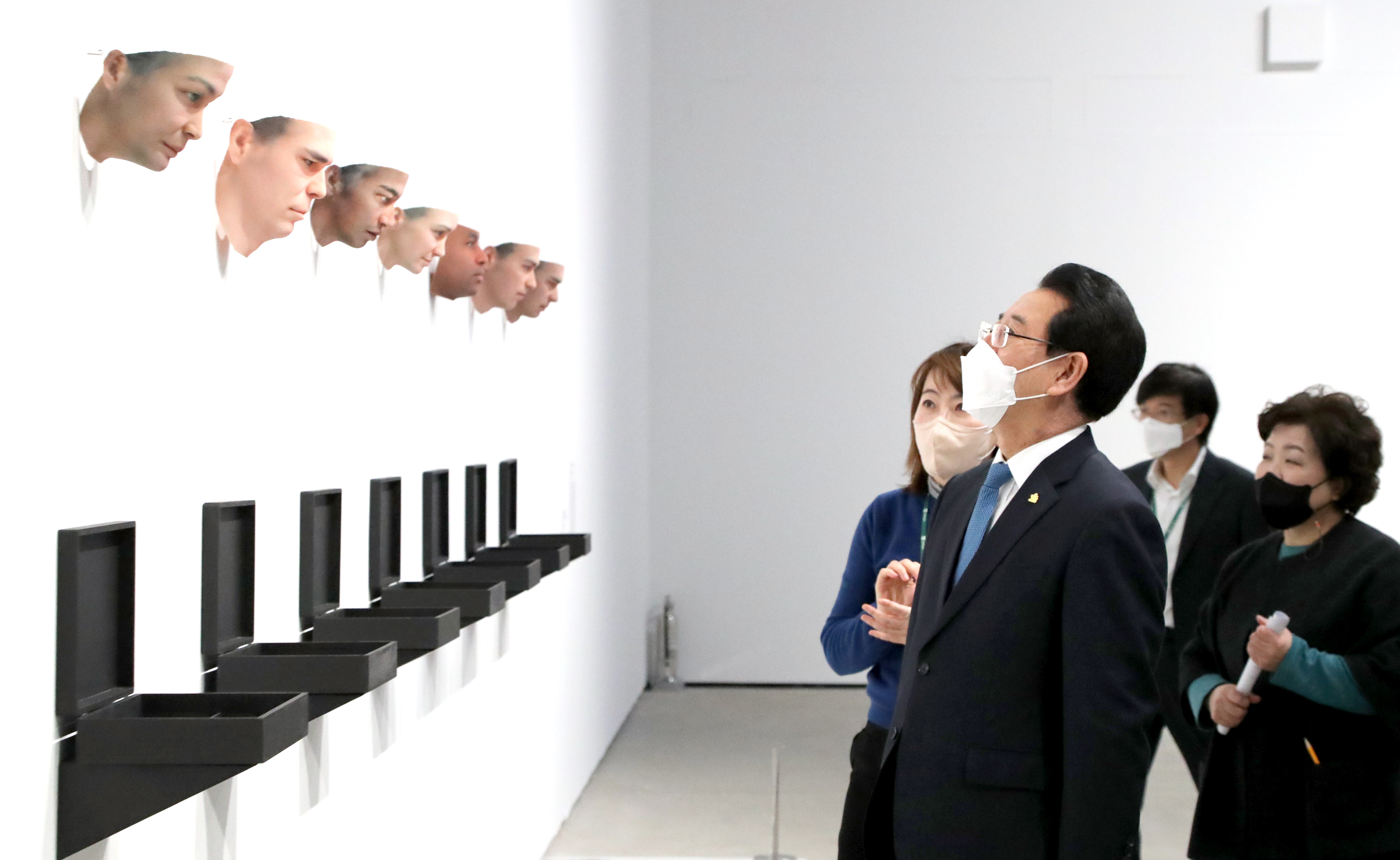 전남도립미술관 코로나19 방역 점검2