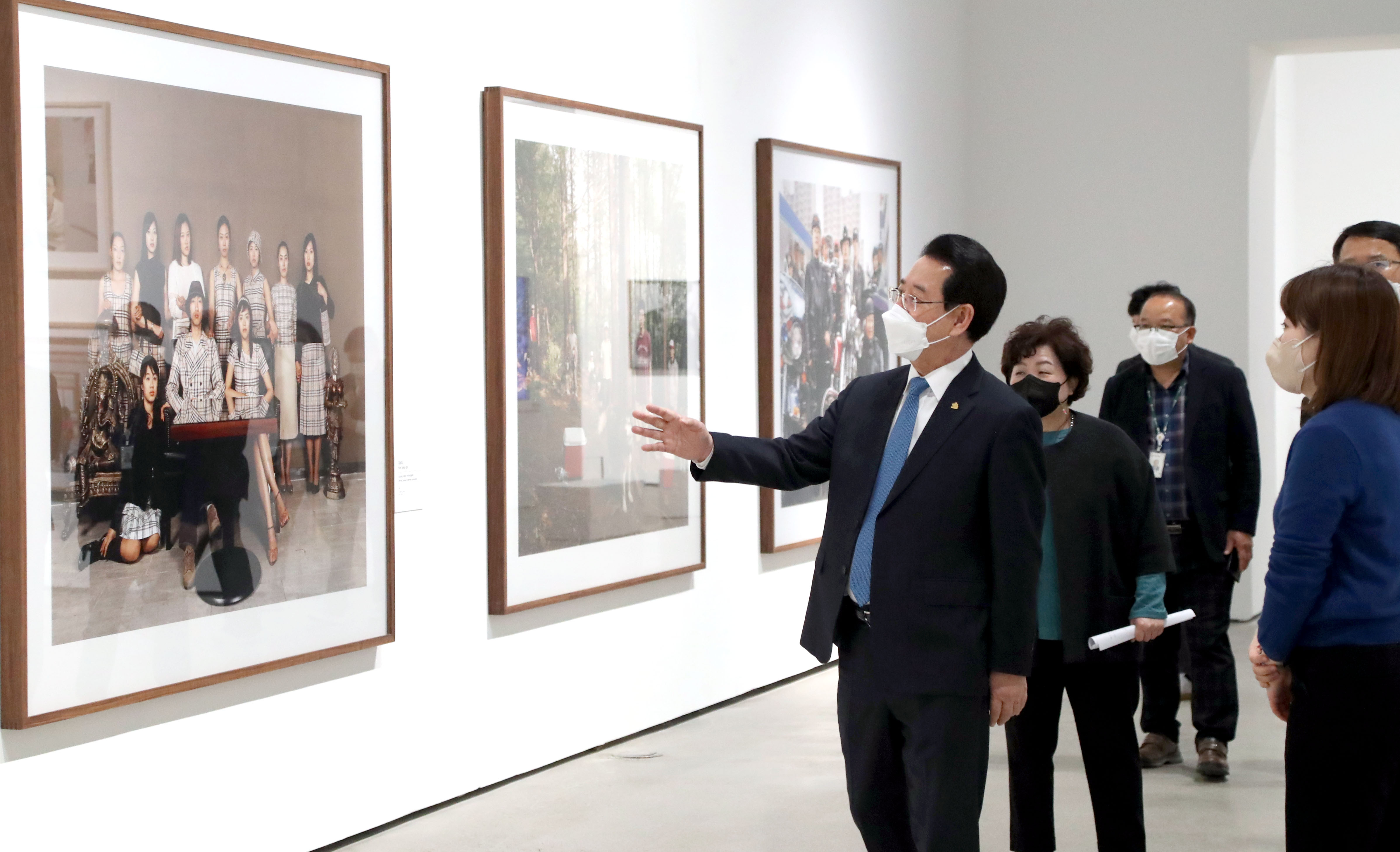 전남도립미술관 코로나19 방역 점검2