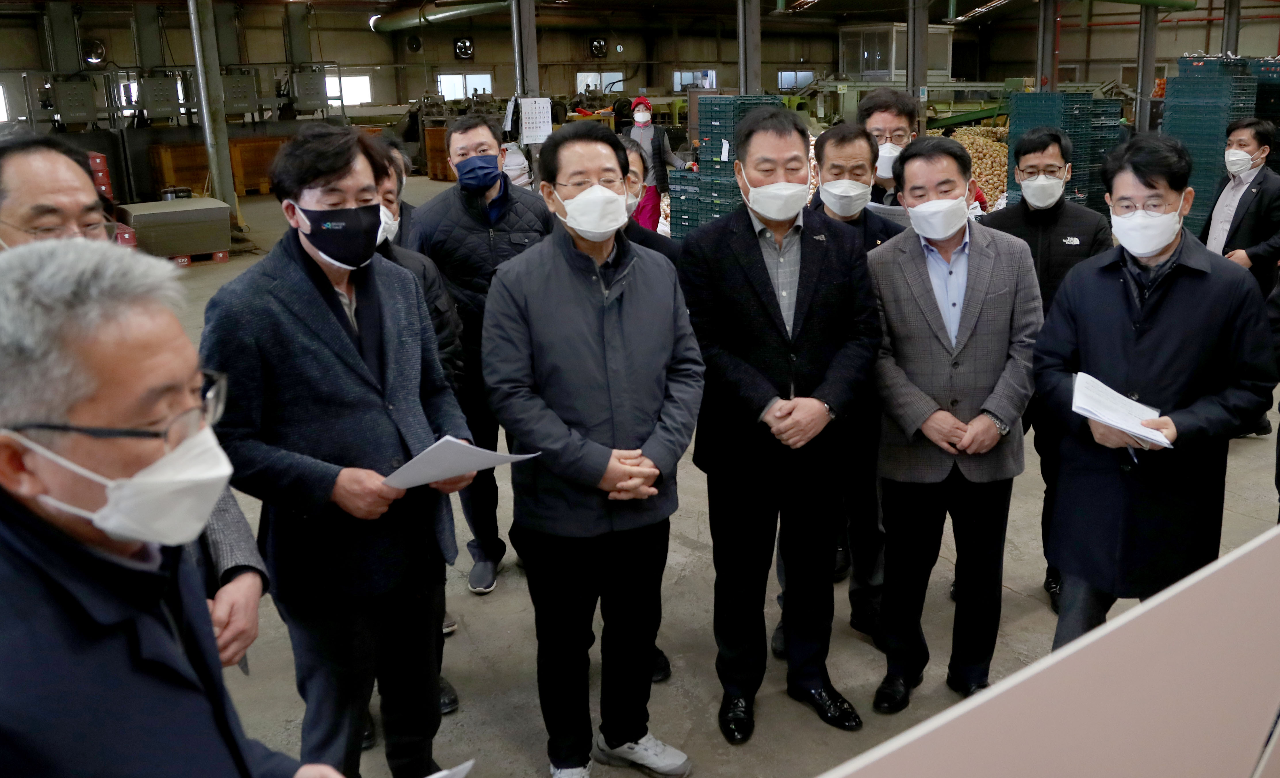 무안 ‘21년산 양파 수급상황’ 점검 현장 방문2
