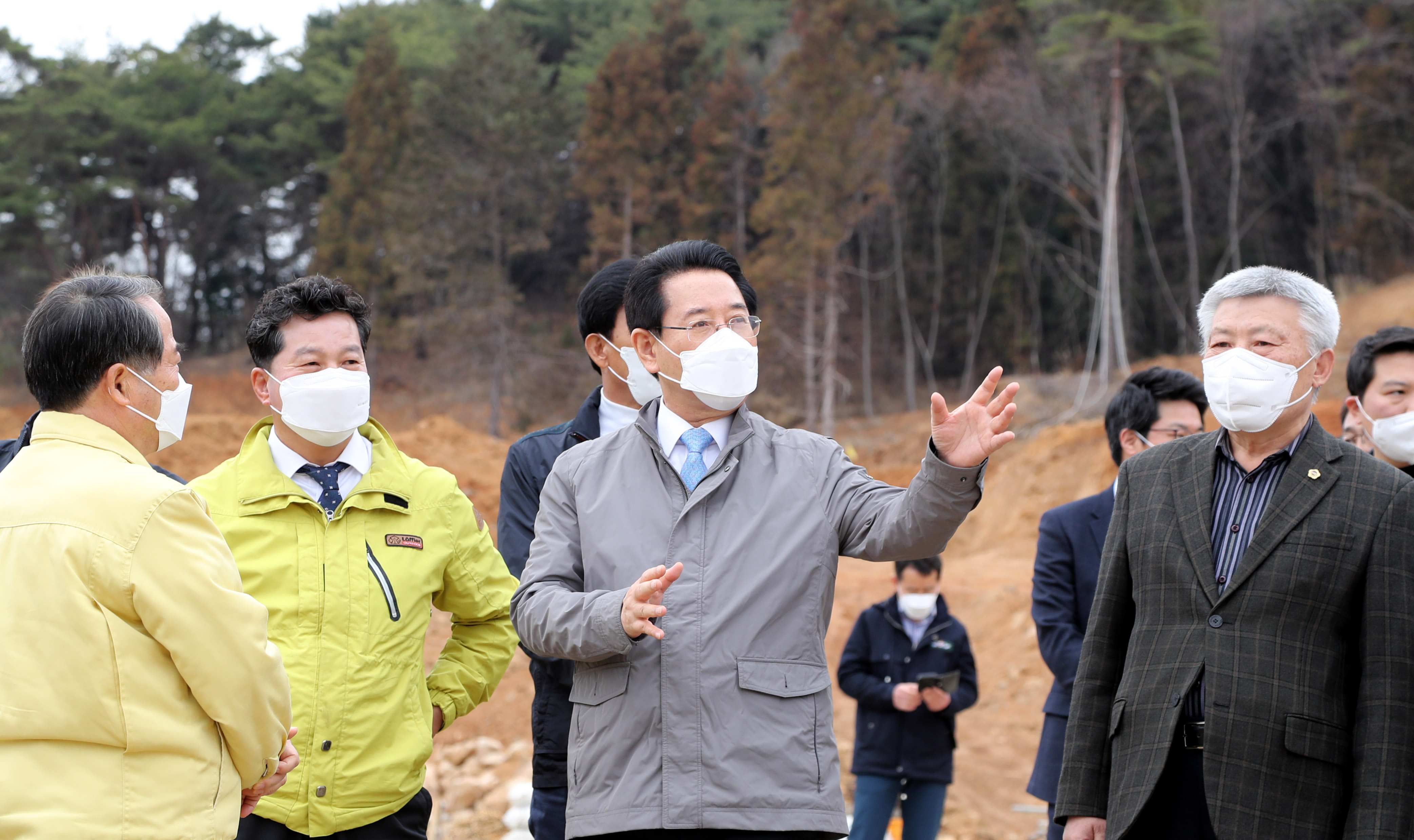 담양 매산지구 새꿈도시 건설현장 방문2