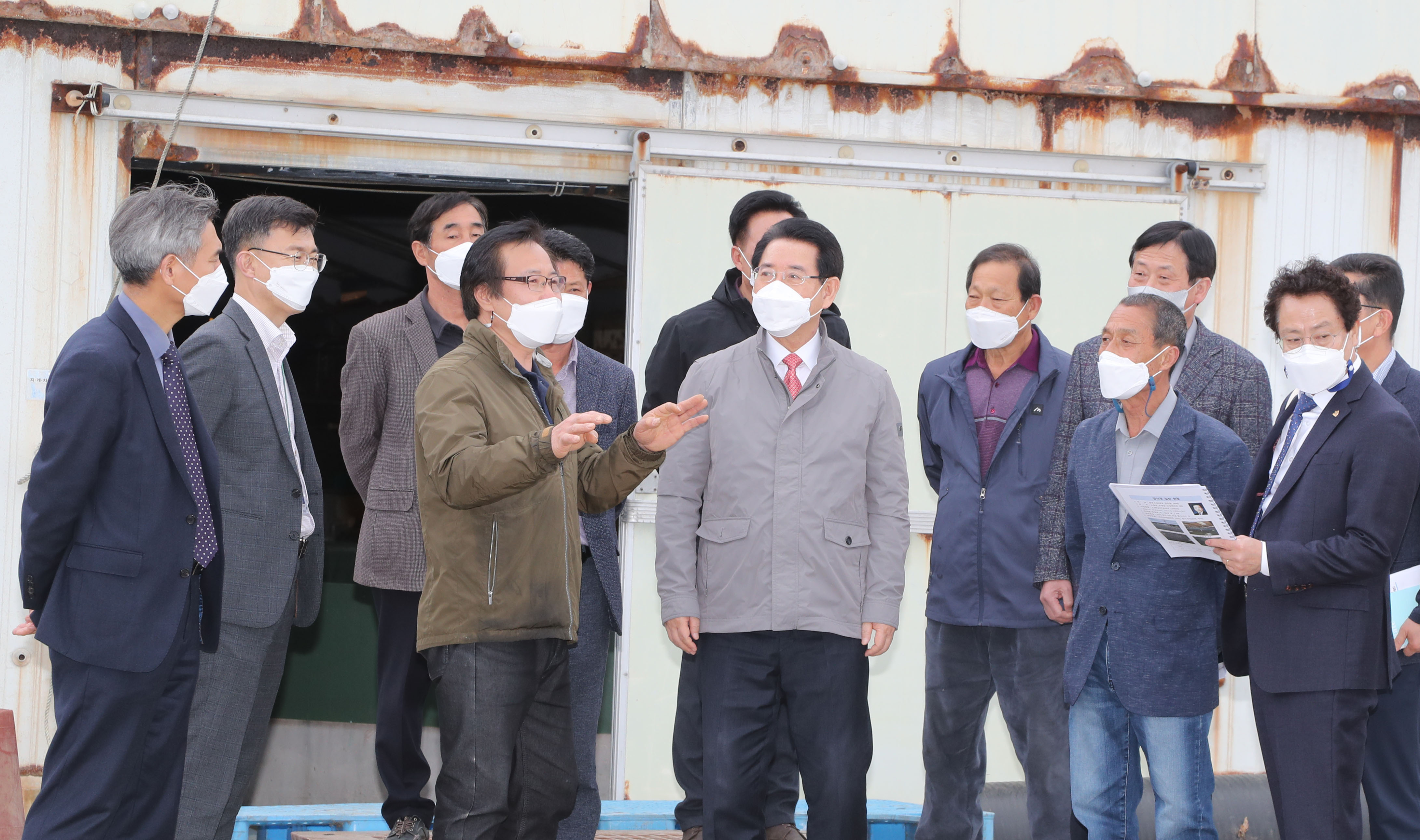 수산인의 날 고흥 녹동 남부수산 방문3