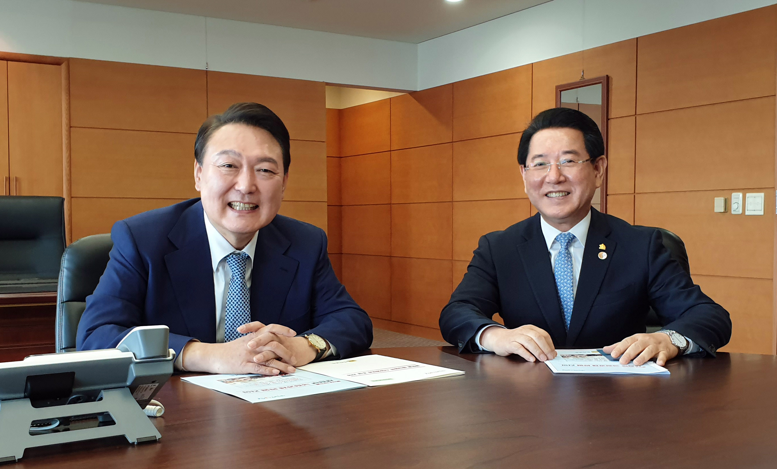 윤석열 대통령 당선인 면담1