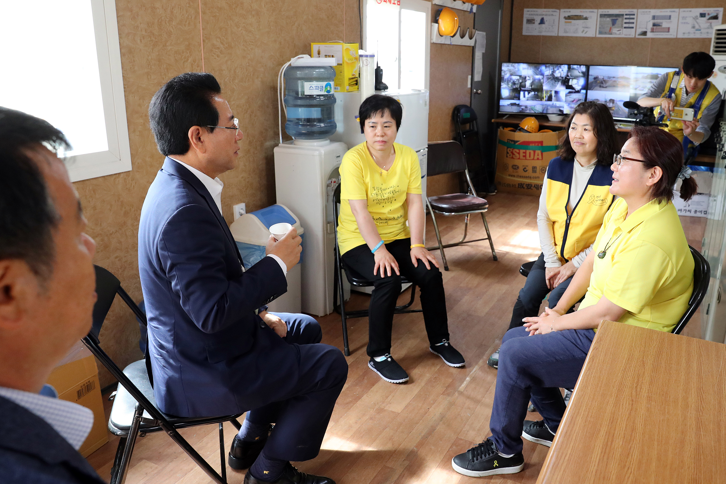 세월호 미수습자 가족 위문4