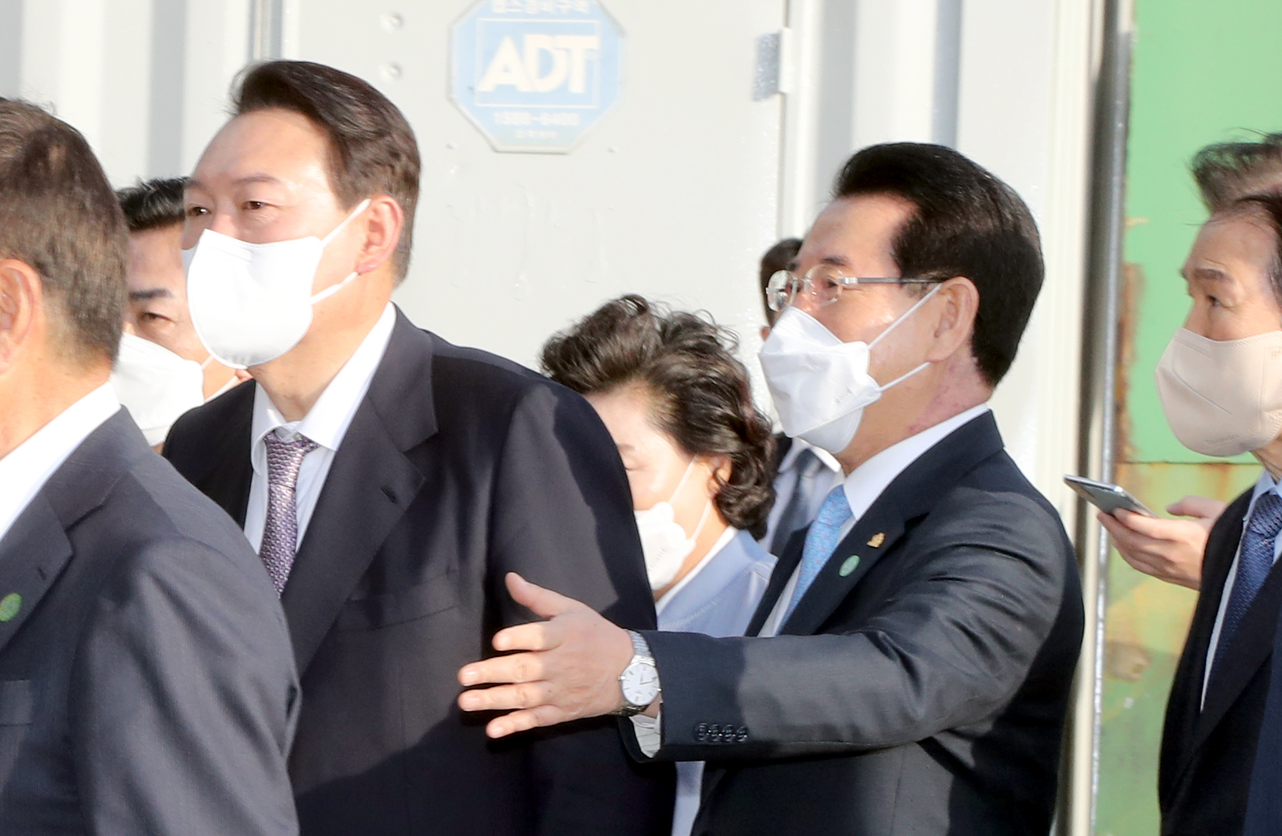 윤석열 당선인 영암대불산단 현장방문2