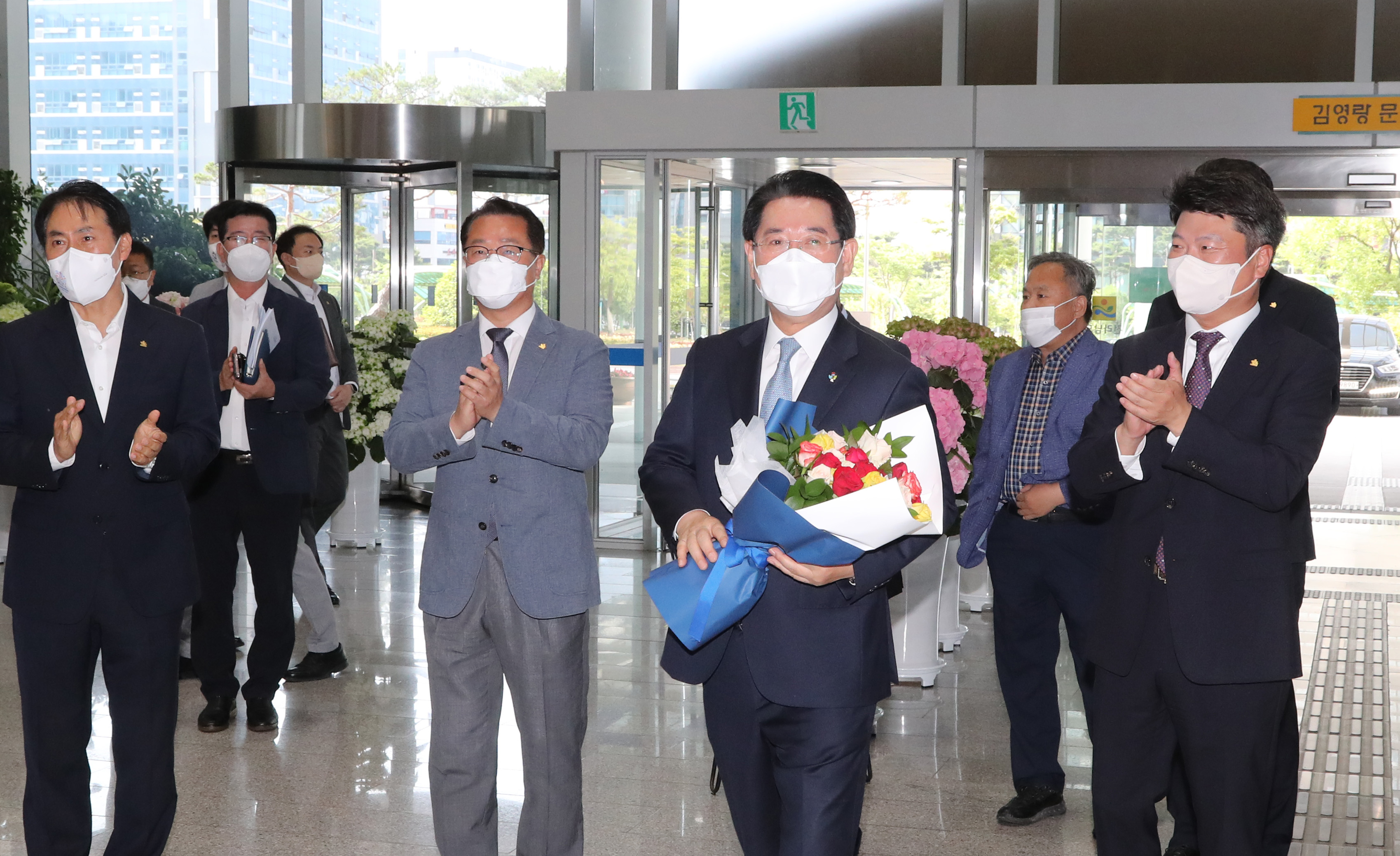 김영록 전라남도지사 복귀·재선 환영식2