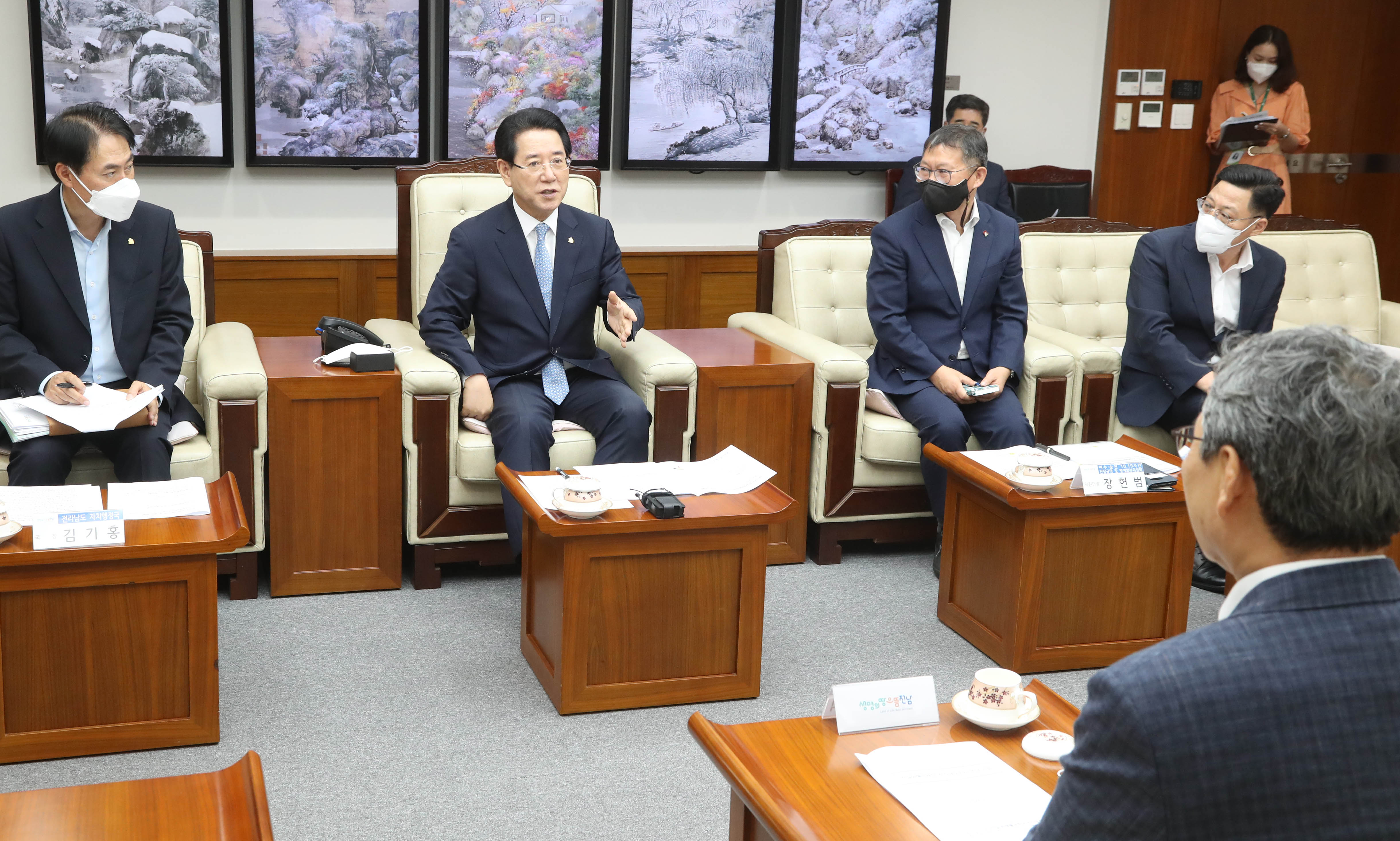 정근식 진실화해위원장 전남도 방문2