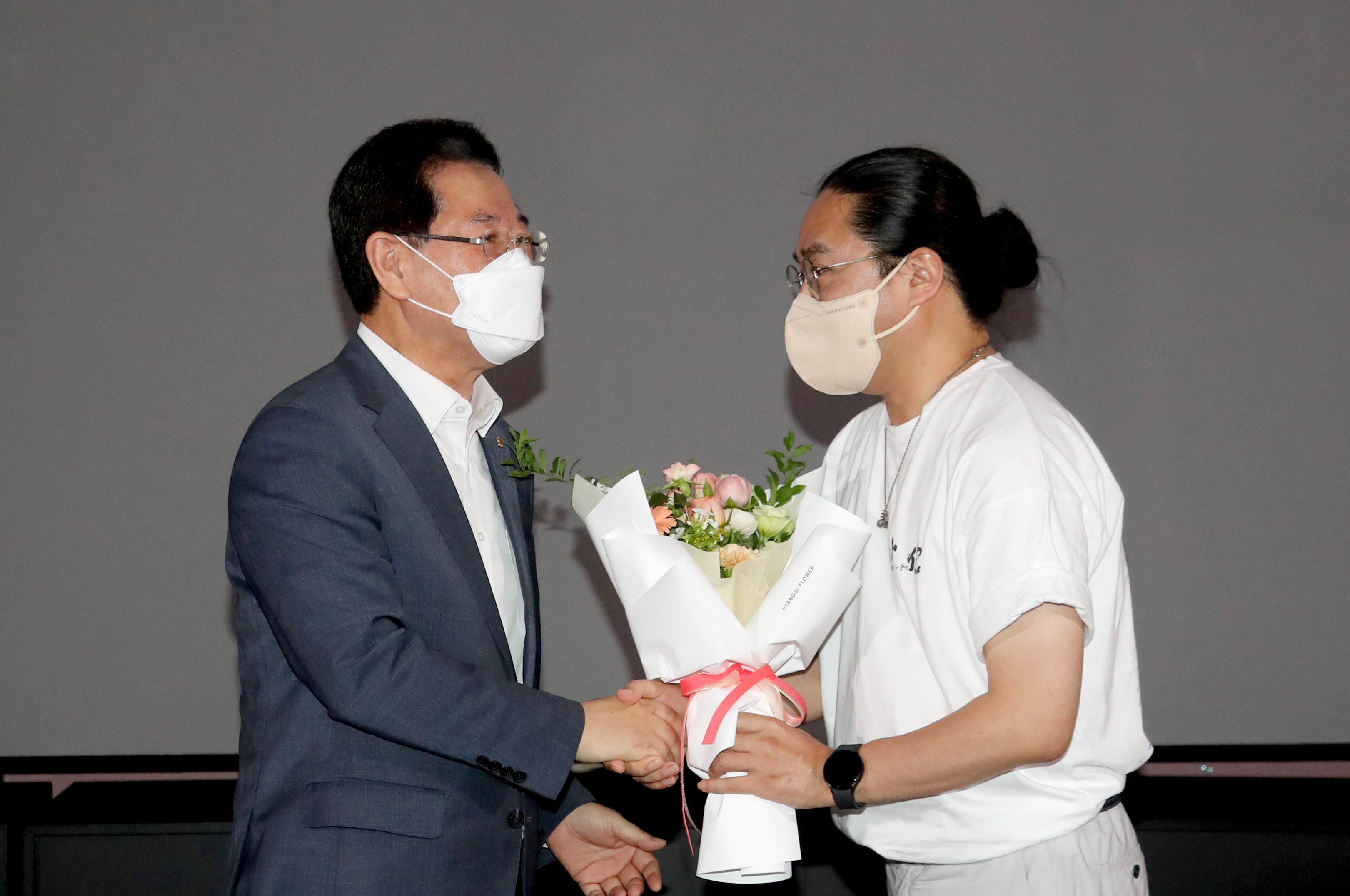 영화 ‘한산’ 무대인사1