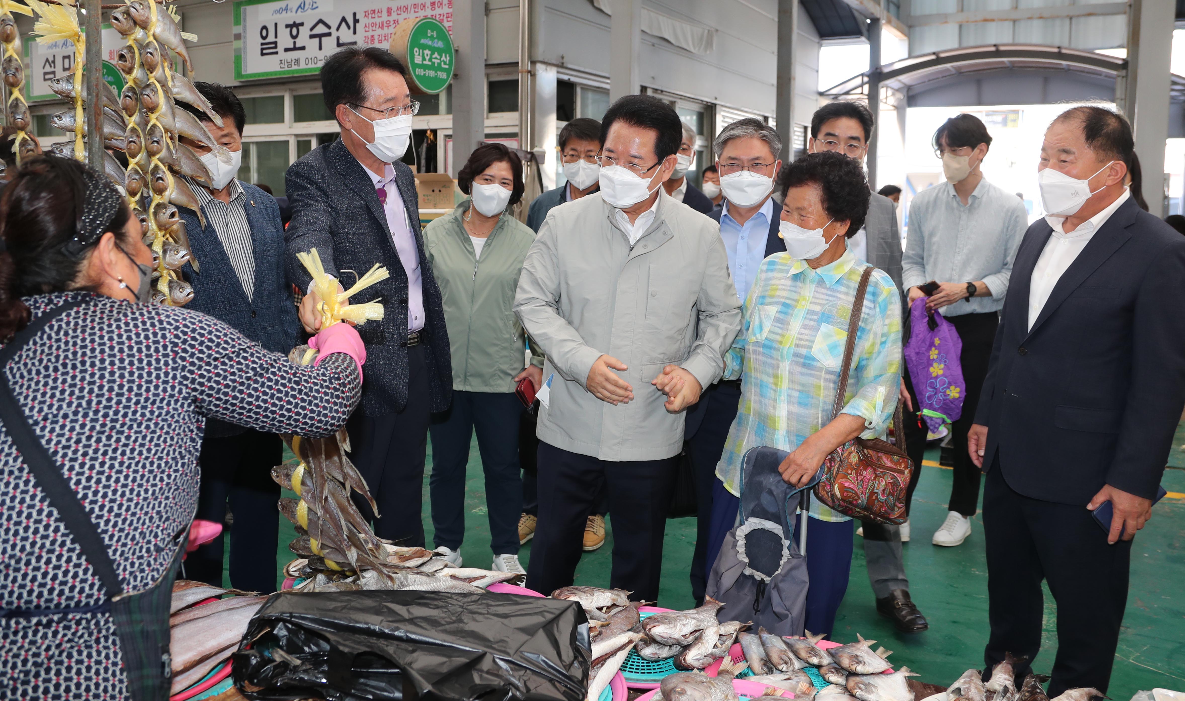 추석맞이 전통시장 물가안정대책 현장점검8