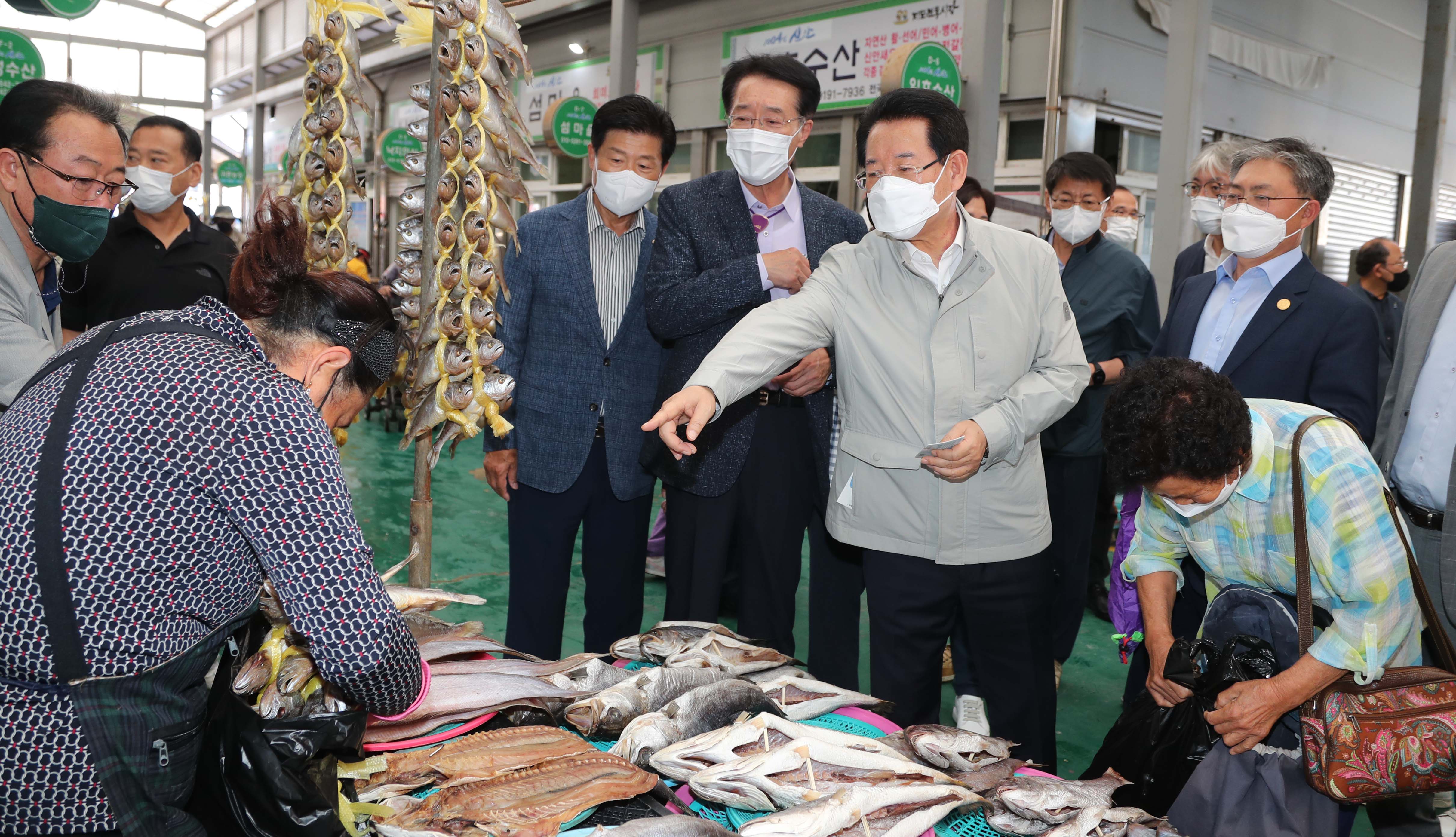 추석맞이 전통시장 물가안정대책 현장점검9