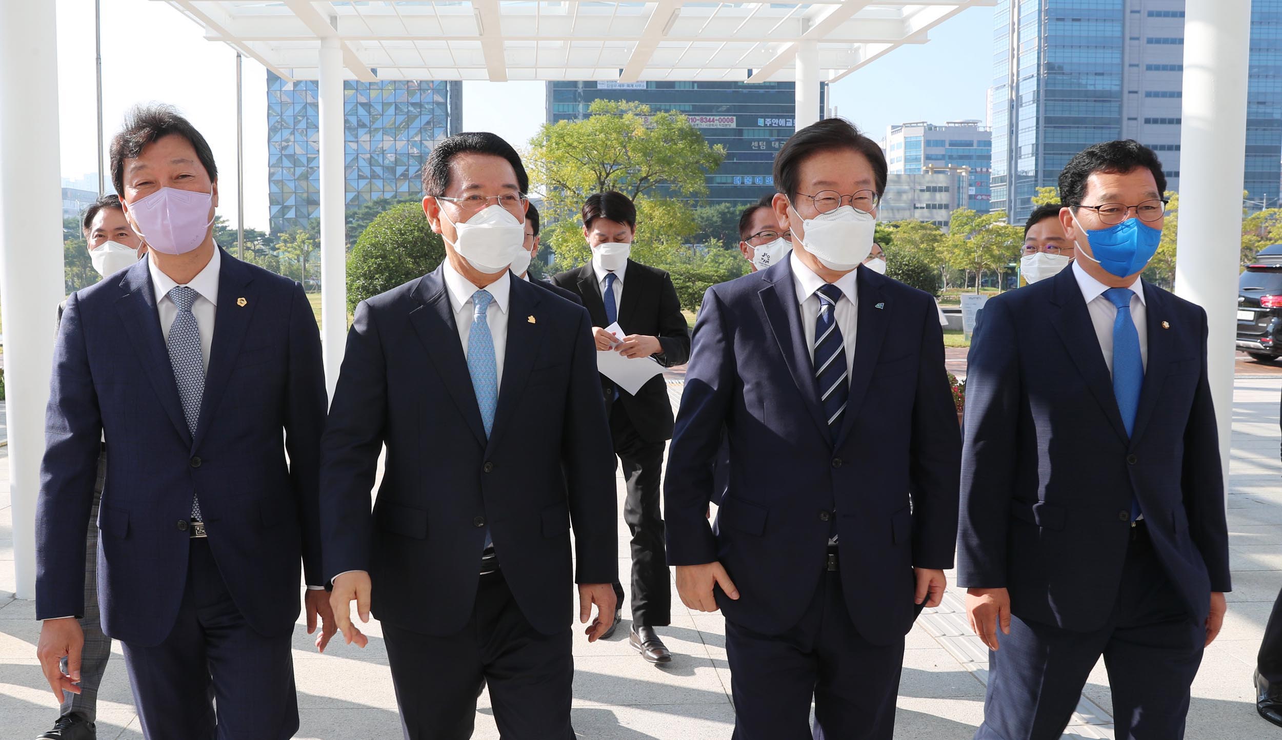 더불어민주당 이재명 대표 전남도청 방문2