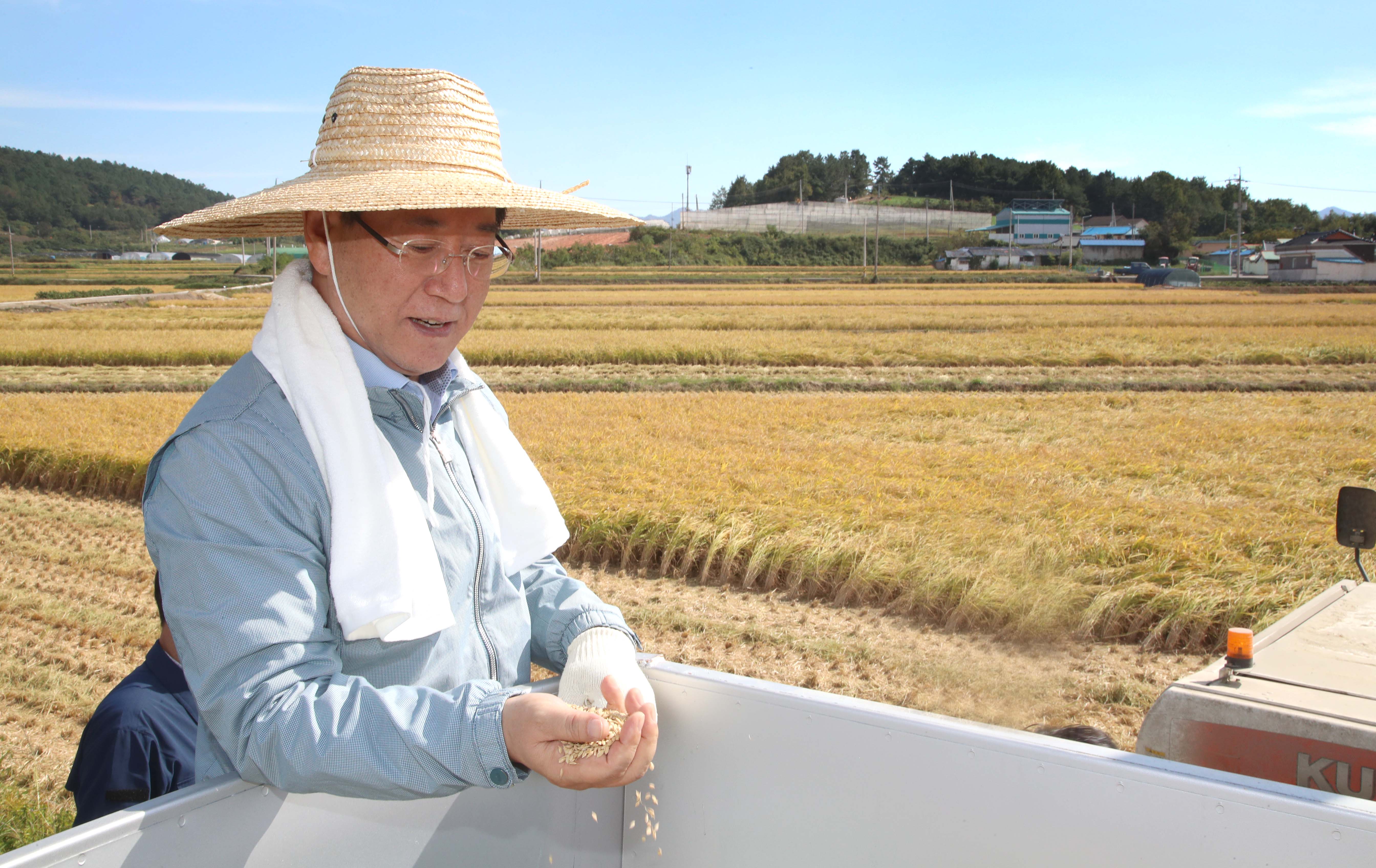 2022년 벼 수확현장 점검1