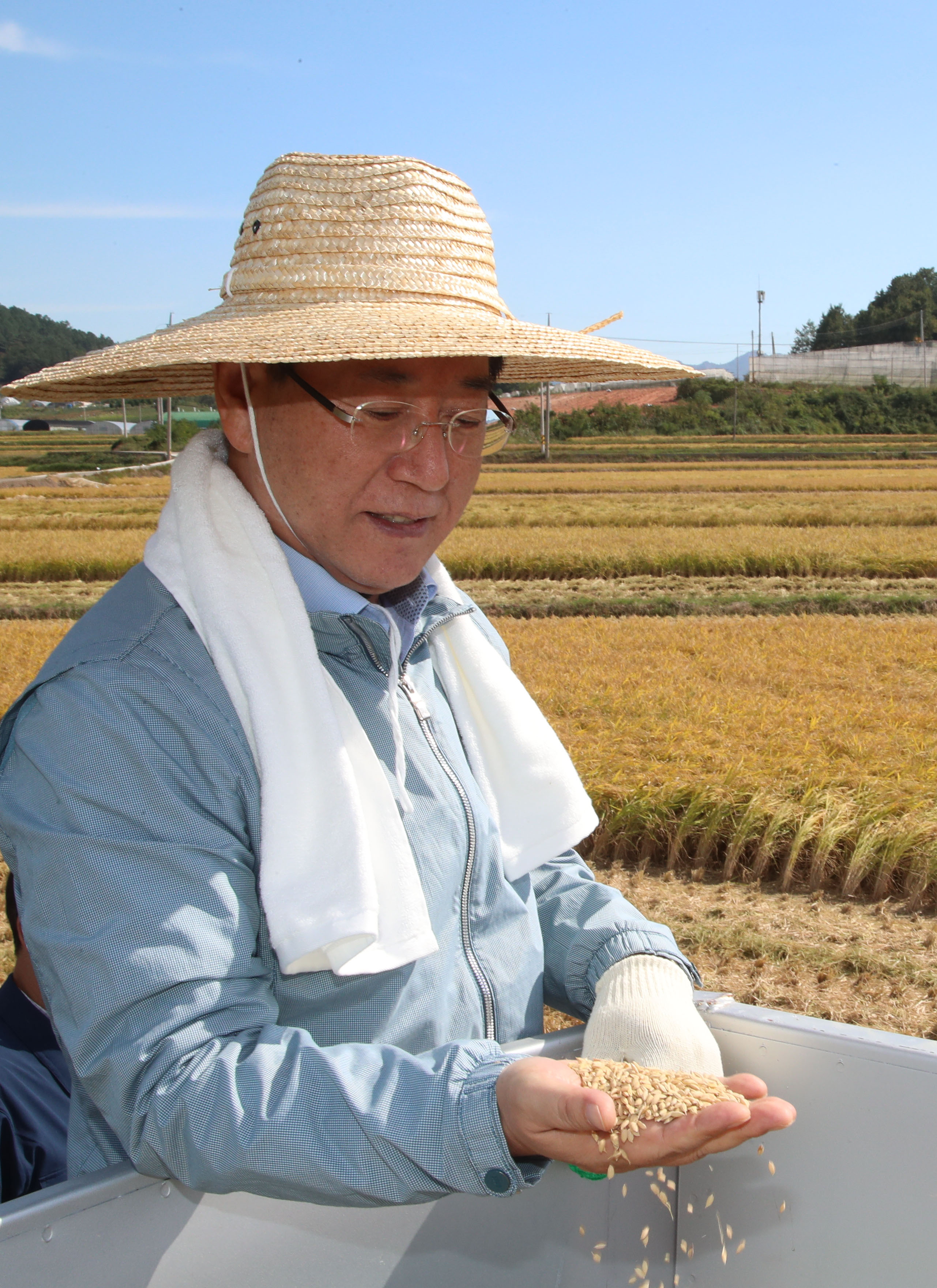 2022년 벼 수확현장 점검2