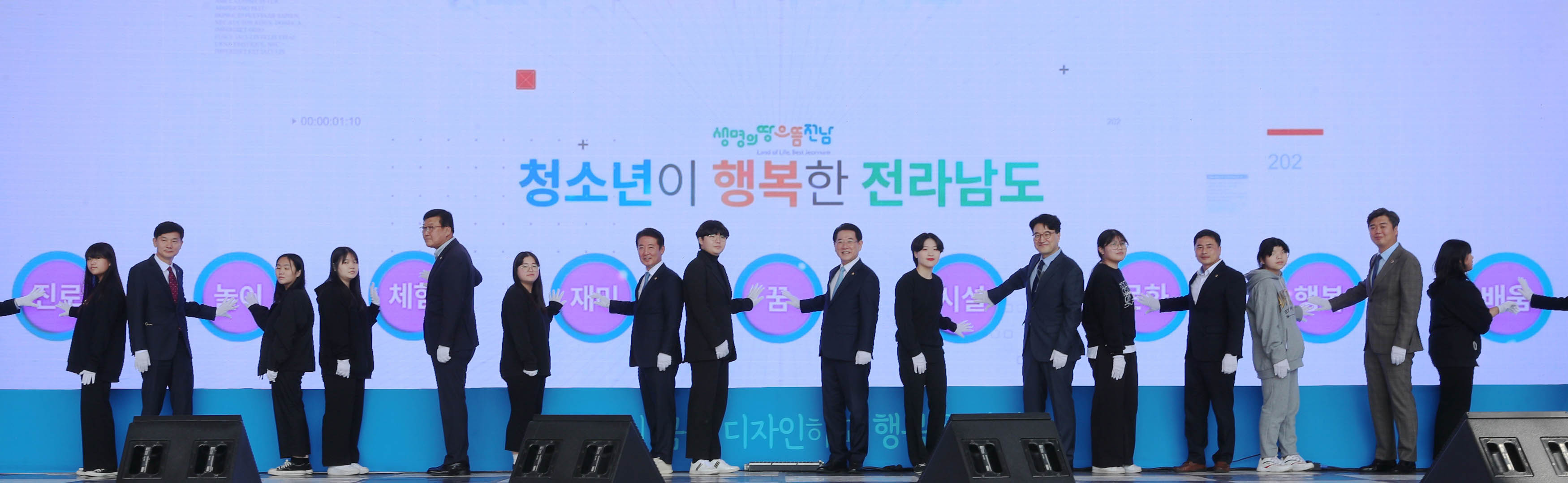 제1회 전라남도청소년박람회 개막식1