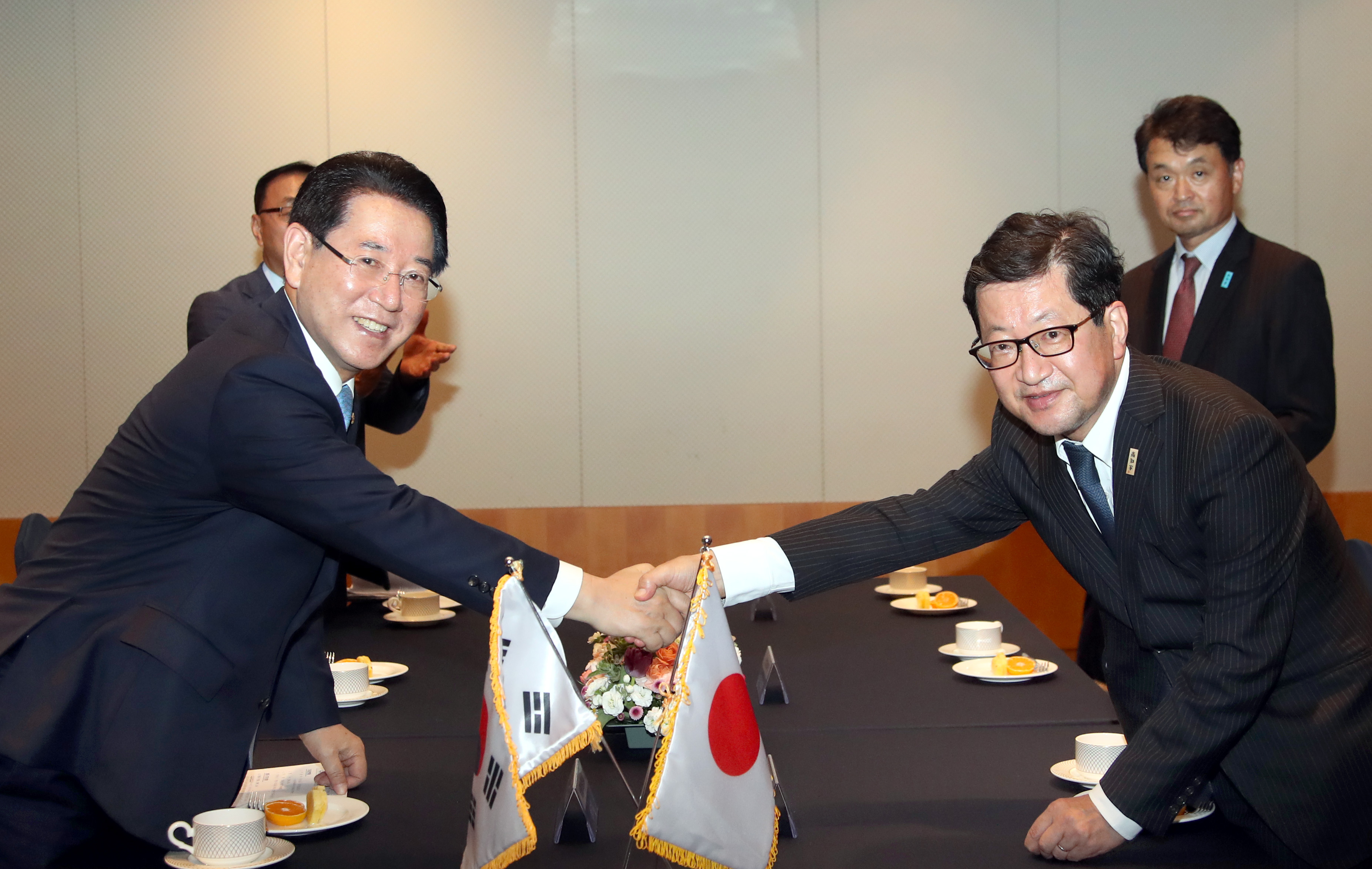 일본 고치현 우호대표단 사전환담2